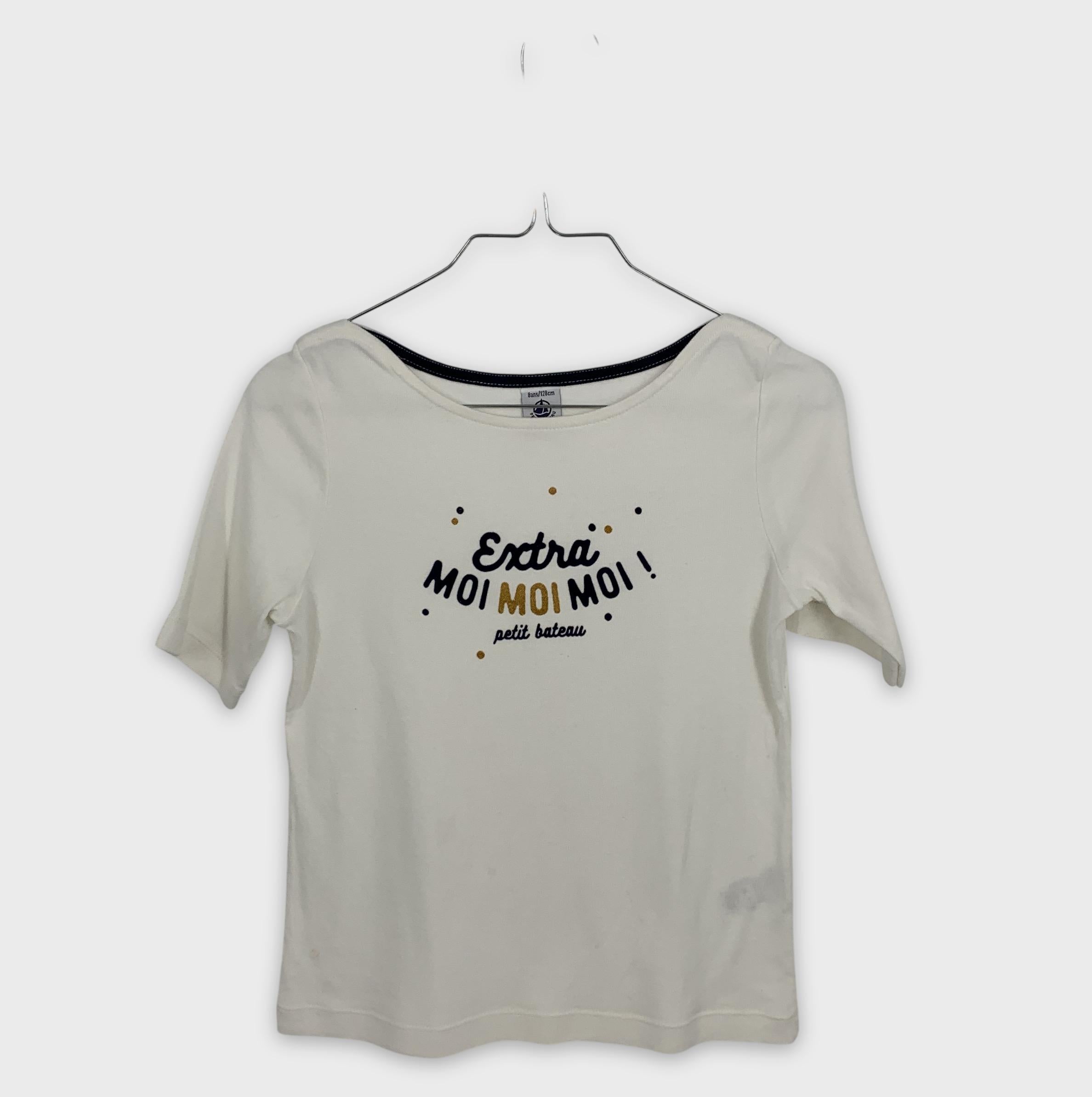 0-Petit Bateau - T-shirt - 8 ans