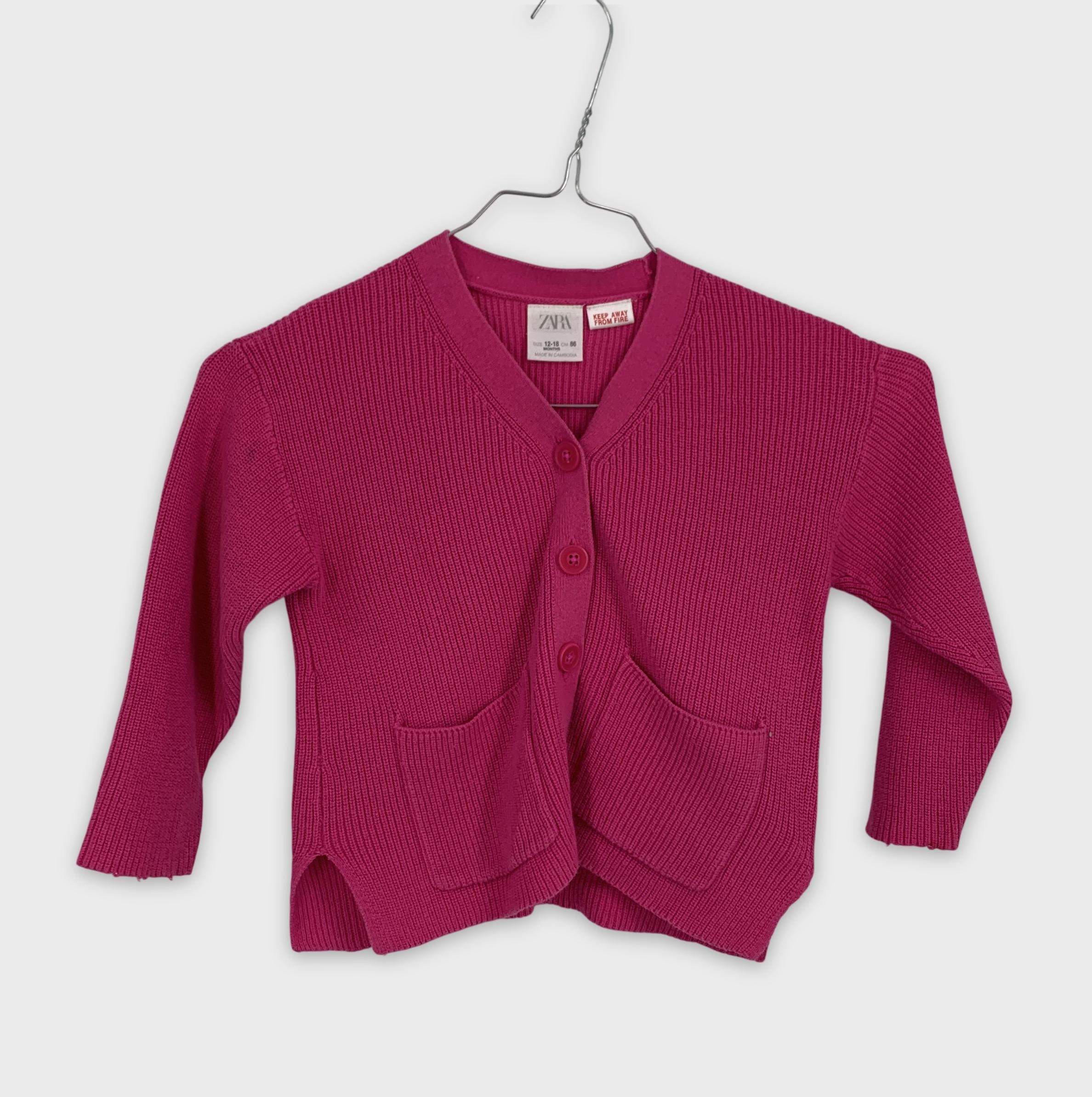 0-Zara - Gilet - 12-18 mois