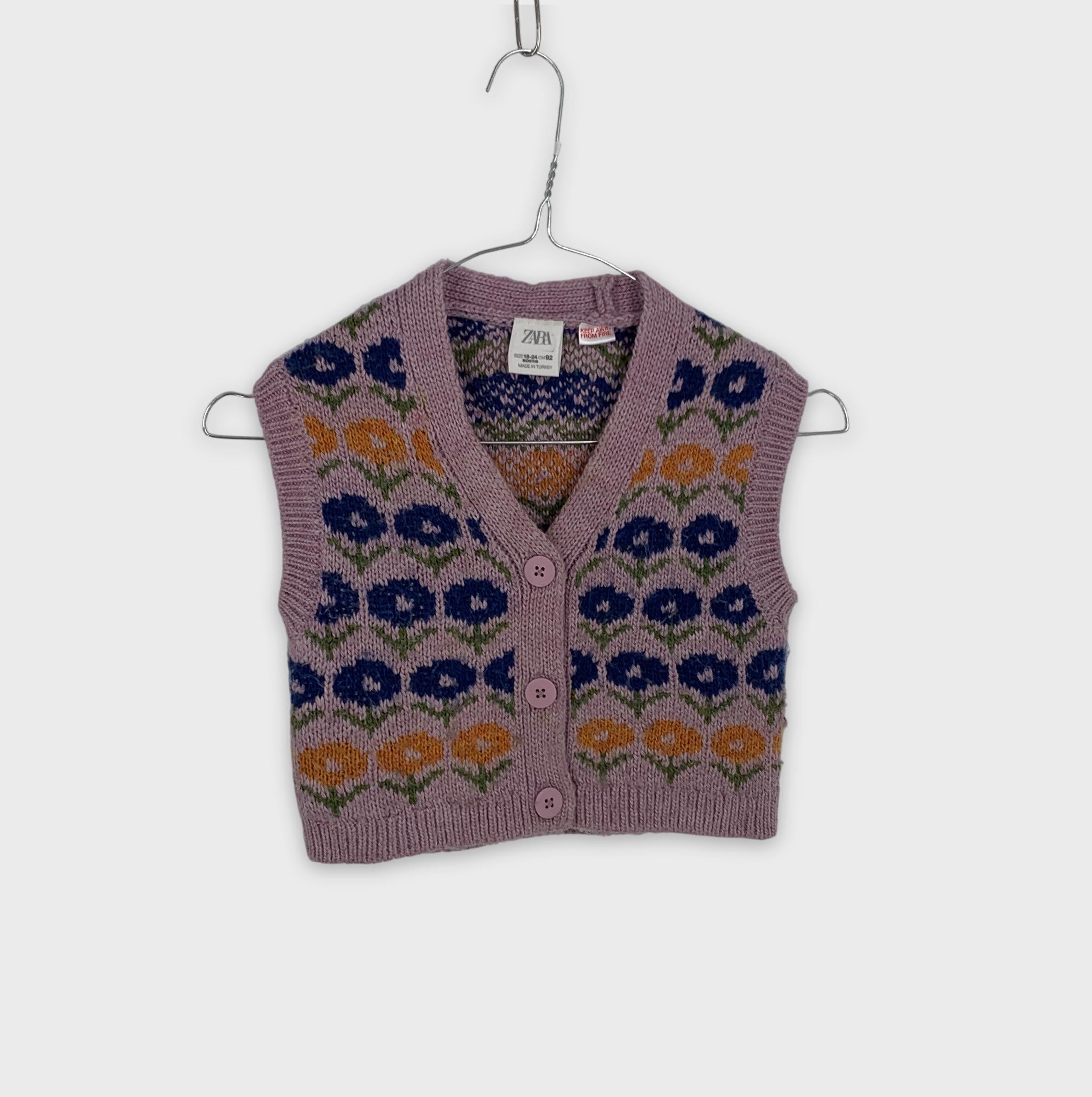 0-Zara - Gilet - 18-24 mois