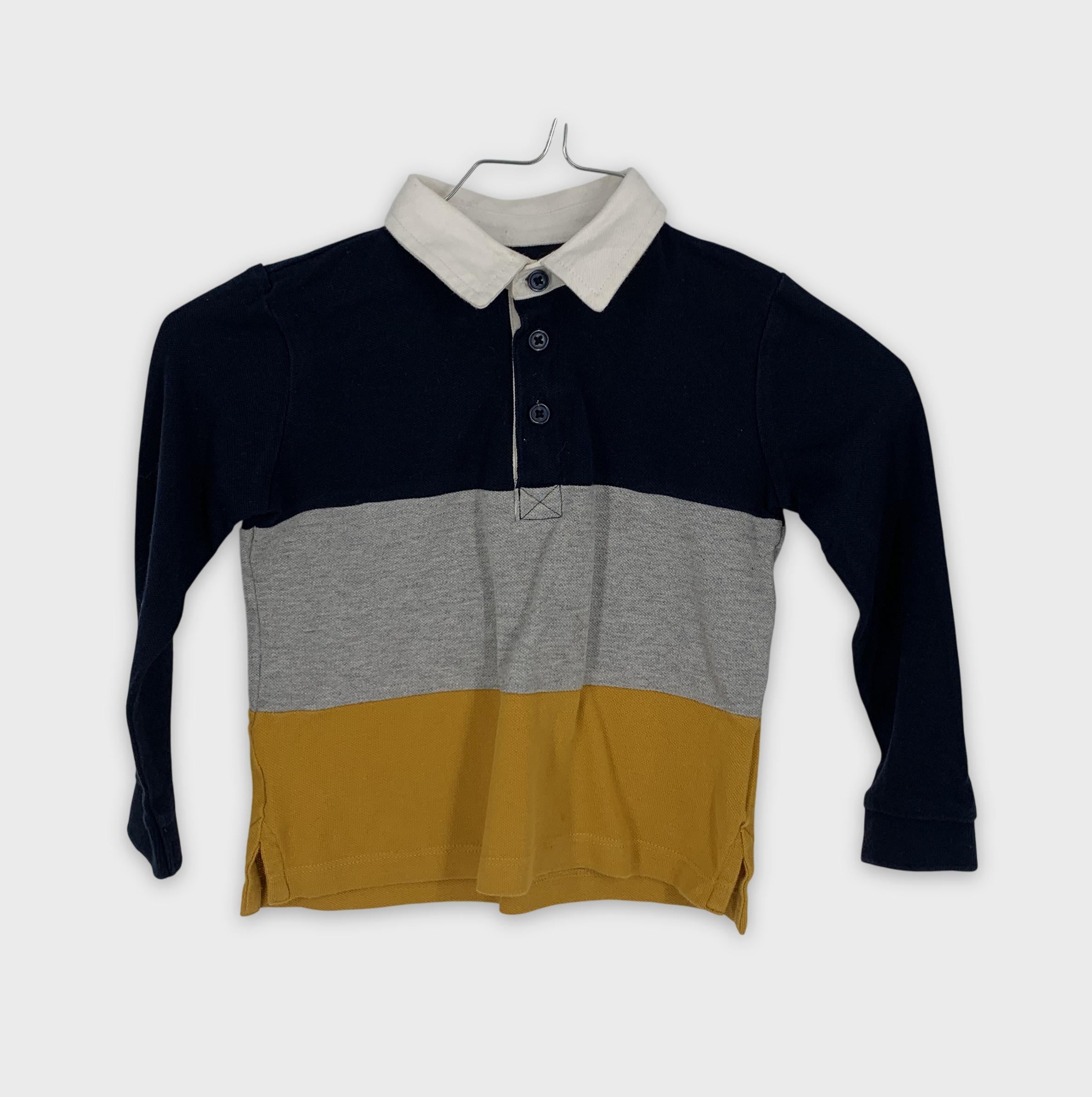 0-Monoprix Kids Bio - Polo manches longues - 3 ans