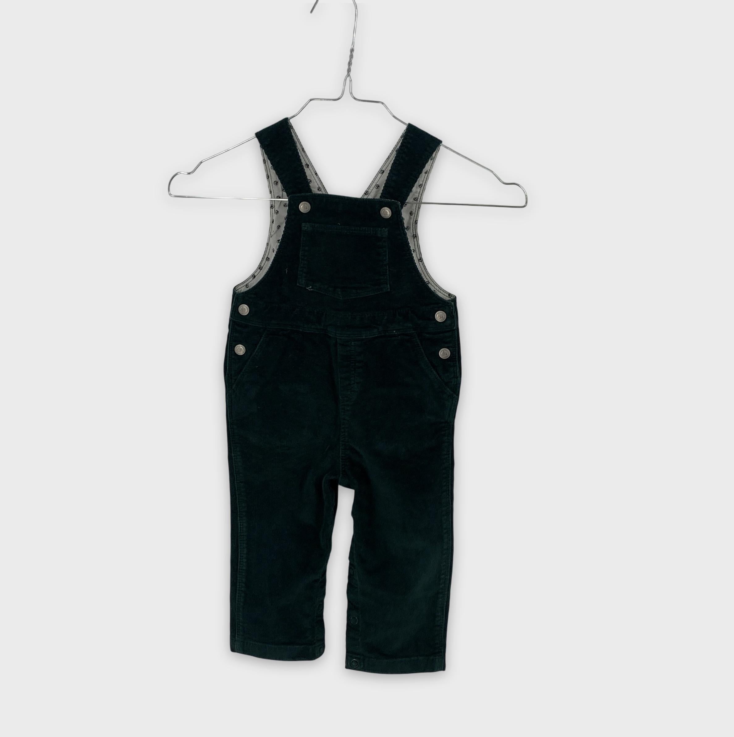 0-Petit Bateau - Salopette - 12m/74cm