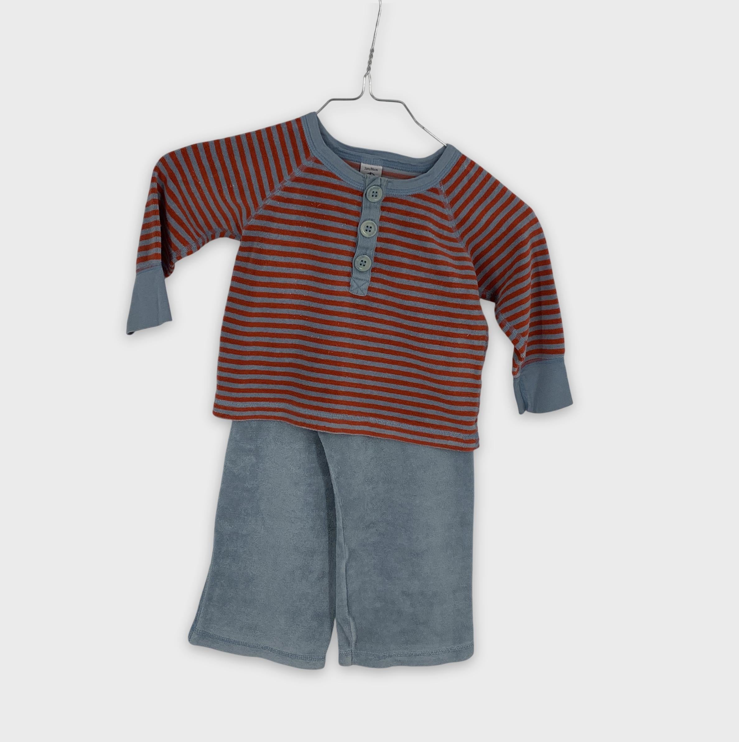 0-Petit Bateau - Ensemble - 2ans