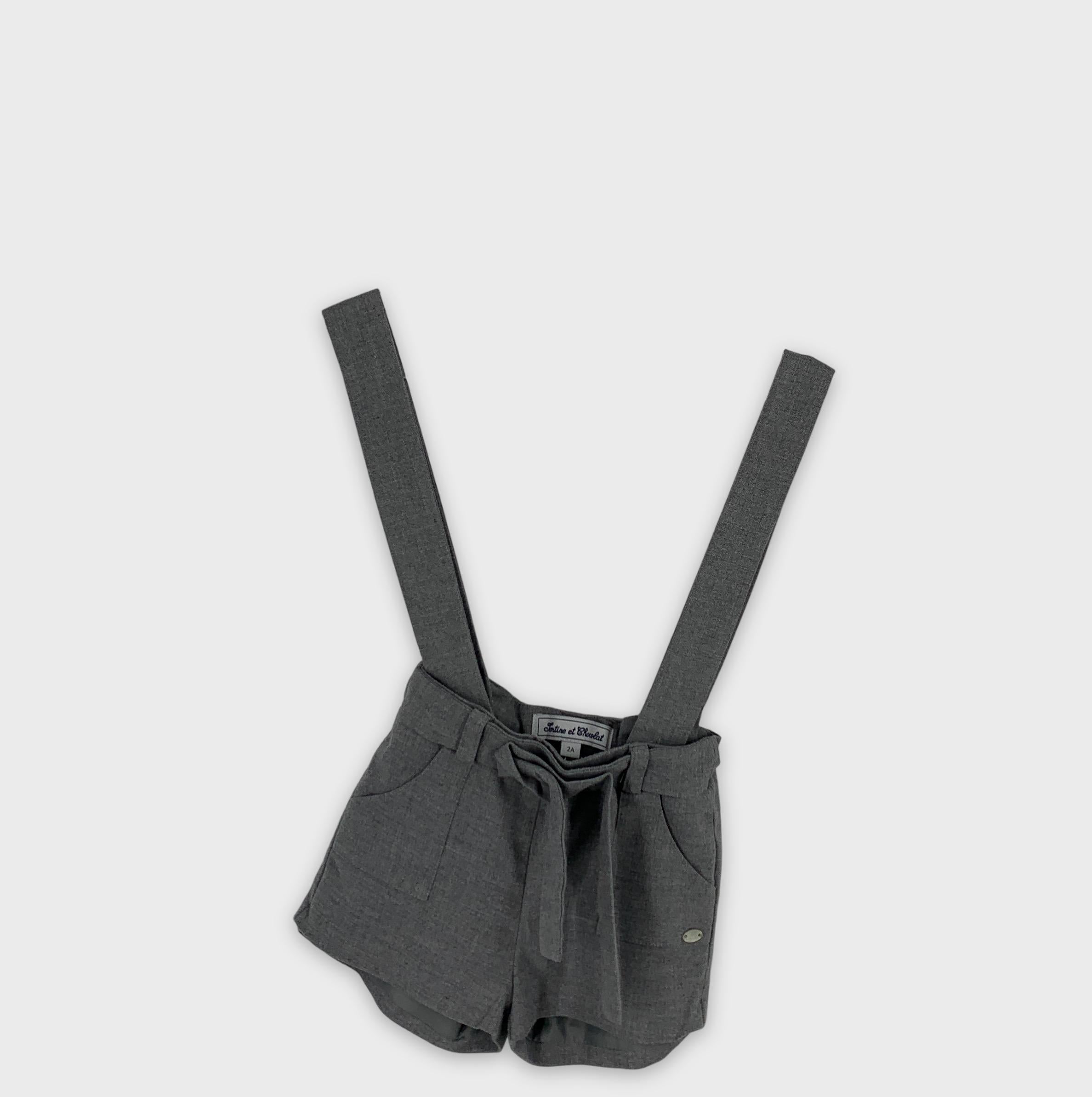 0-Tartine et Chocolat - Short avec bretelles - 2A