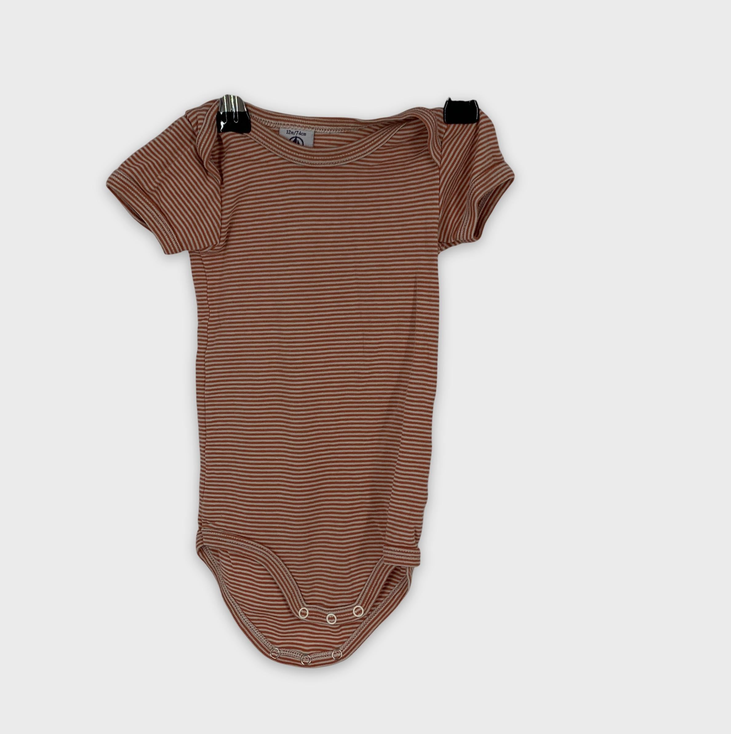 0-Petit Bateau - Body - 12m/74cm