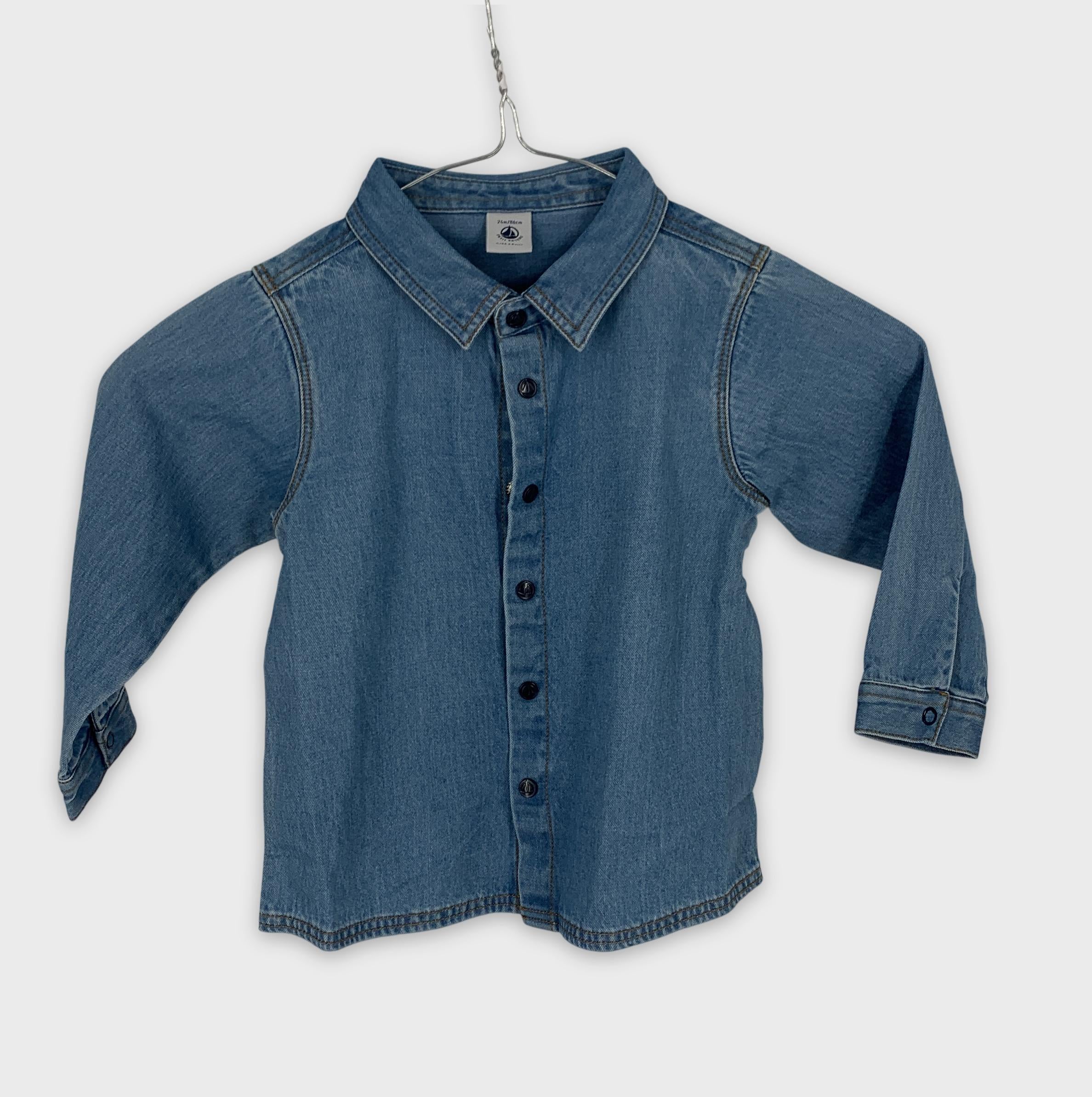 0-Petit Bateau - Chemise - 24m/86cm