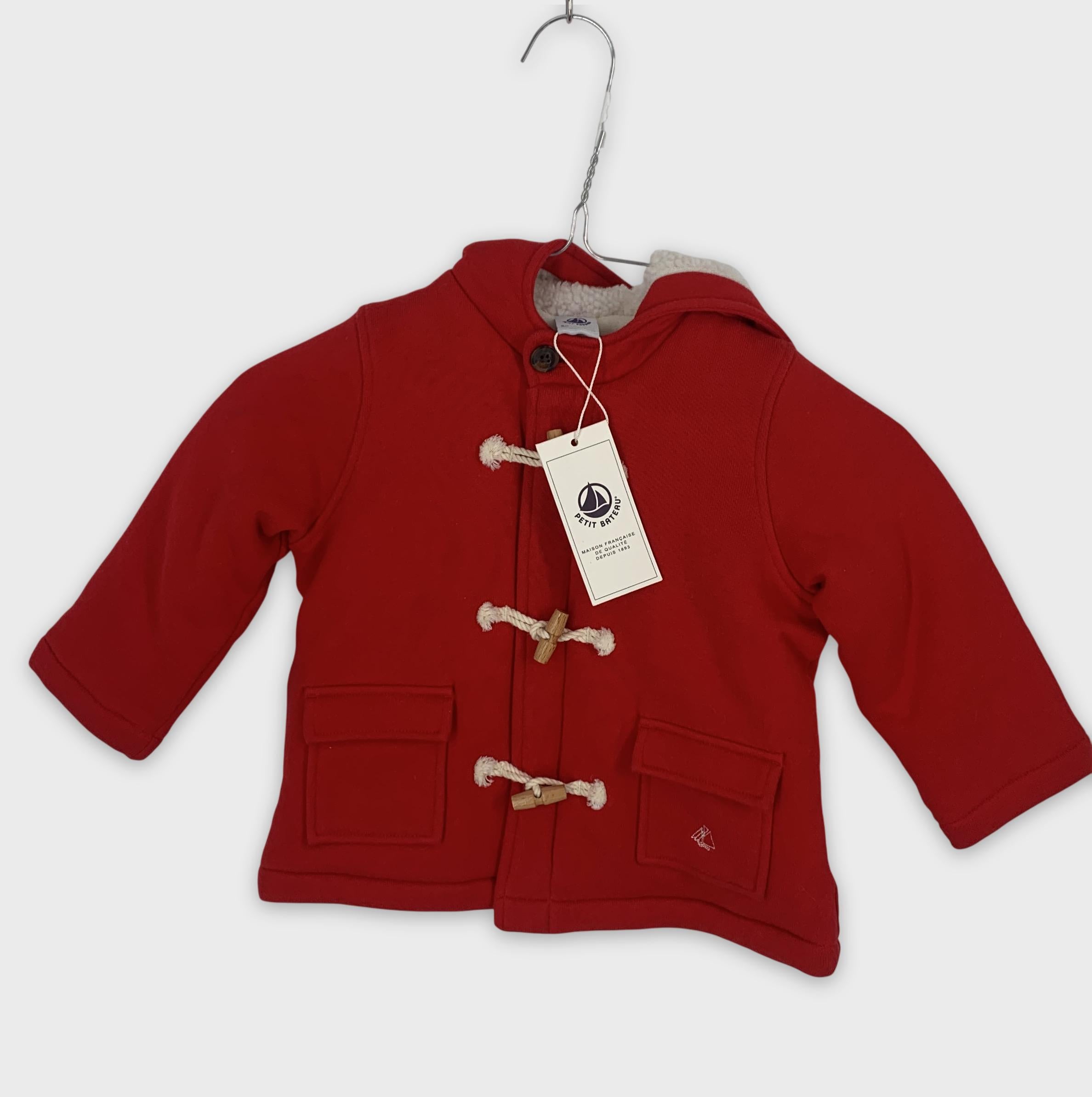 0-Petit Bateau - Manteau - 12m/74cm