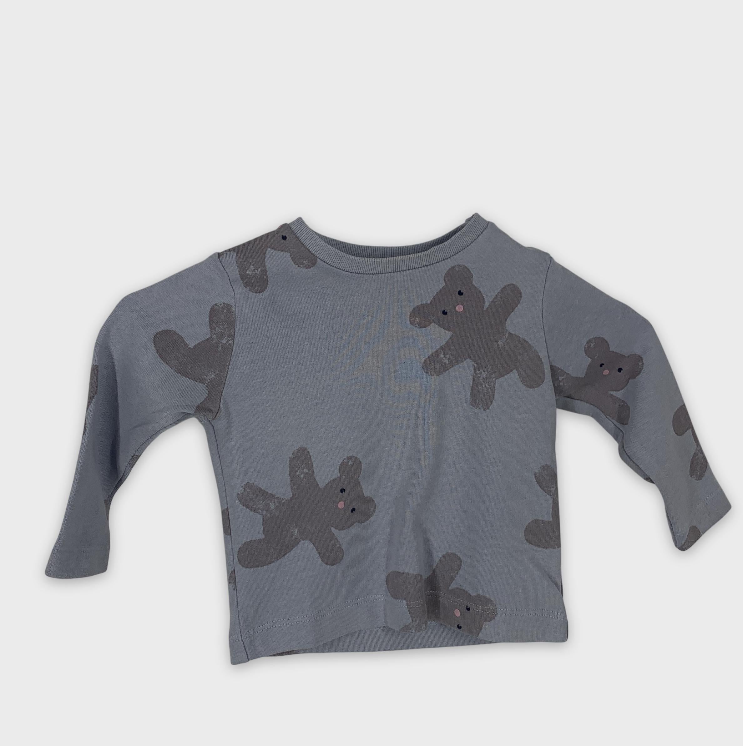 0-P'tit Filou - T-shirt manches longues - 9M