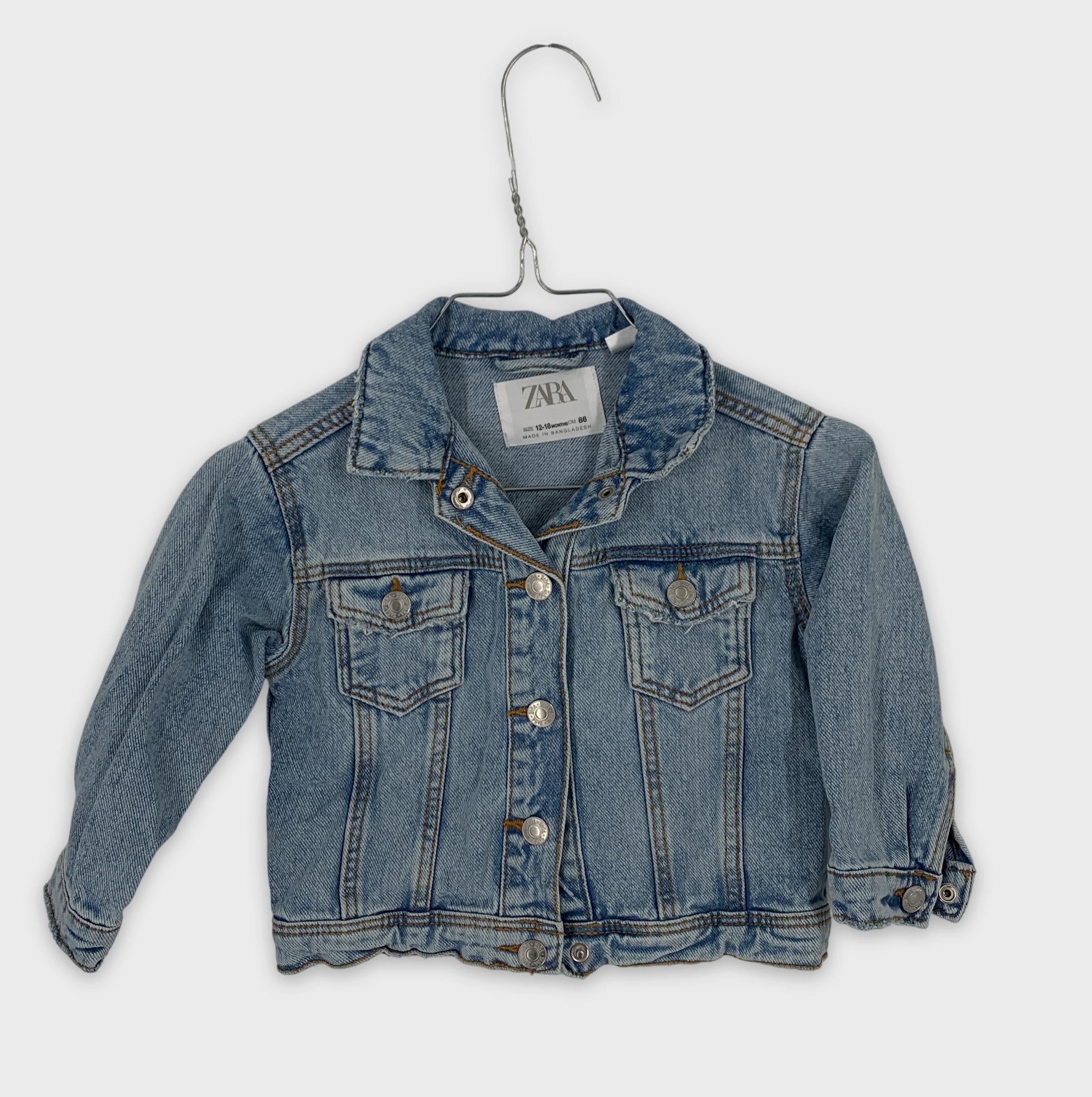 0-Zara - Veste en jean - 12-18 mois