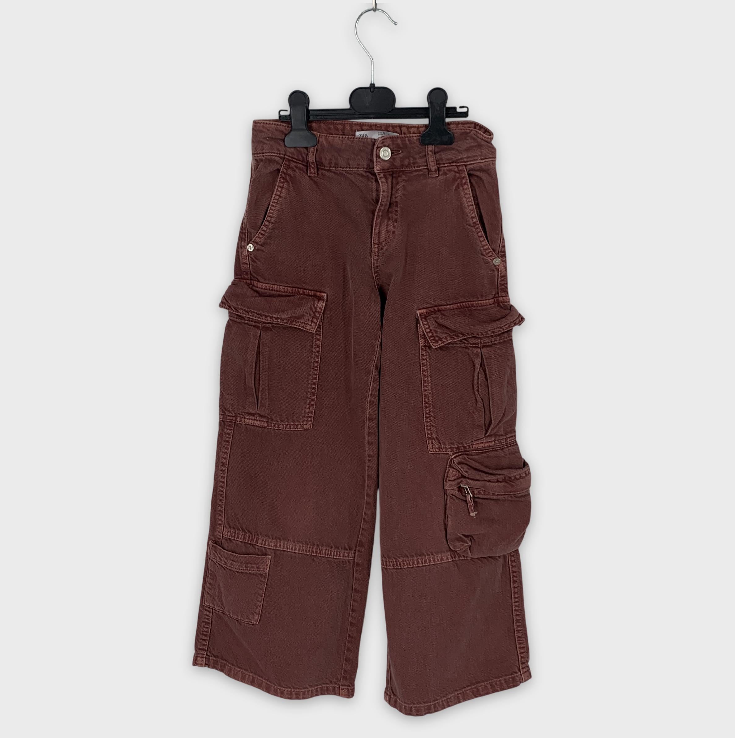 0-Zara - Pantalon Cargo - 9 ans