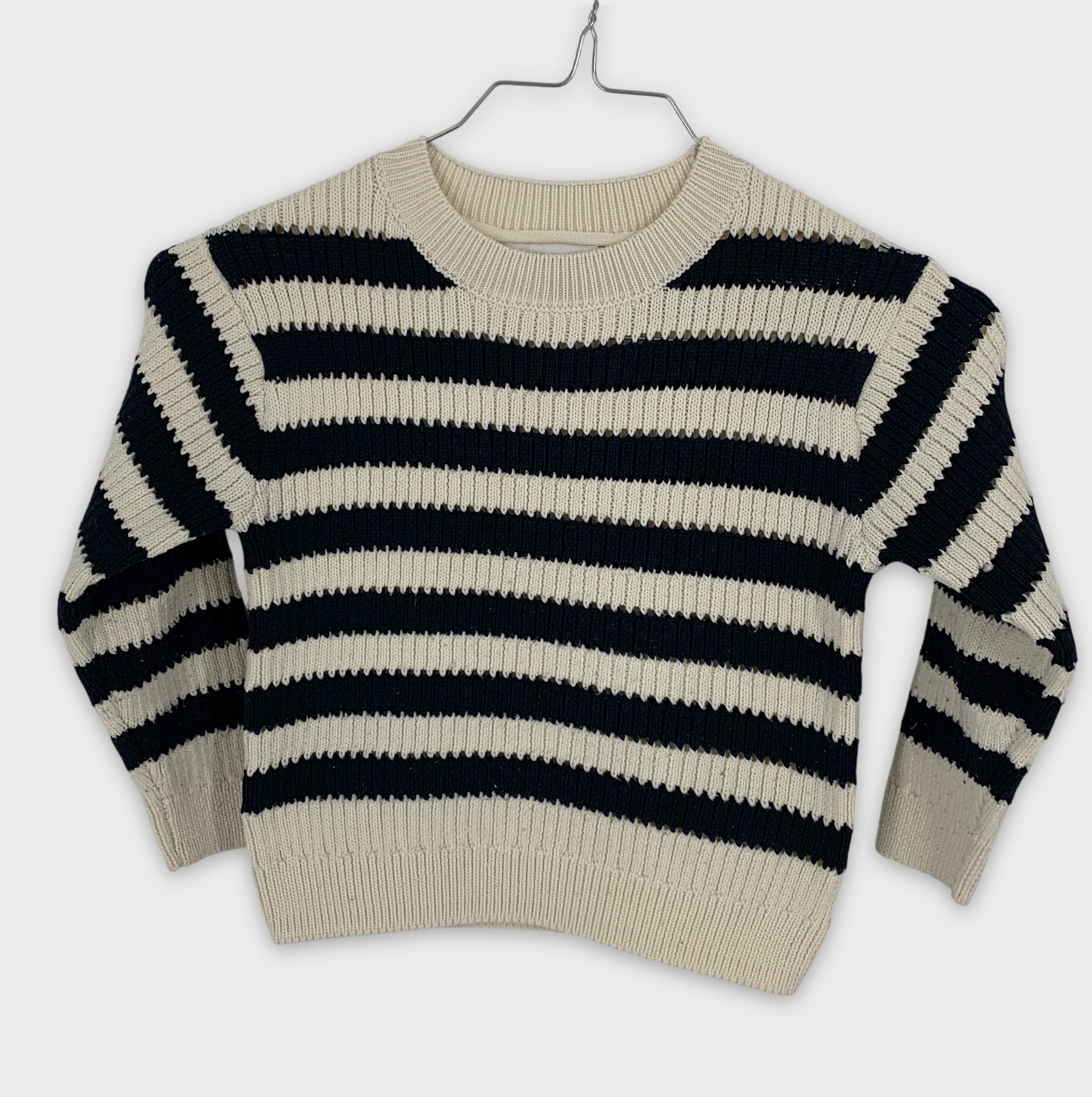 0-C&A - Pull rayé - 4A/104