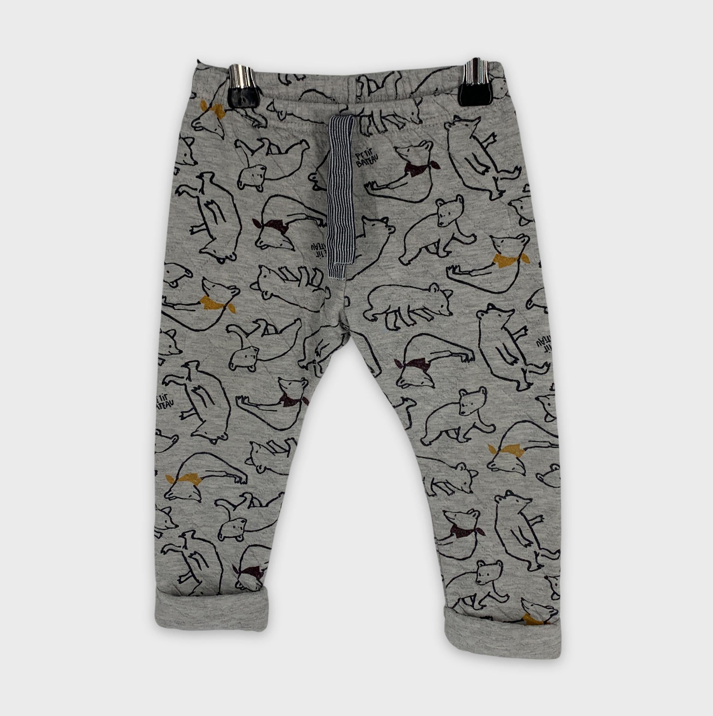 0-Petit Bateau - Pantalon - 18m/81cm
