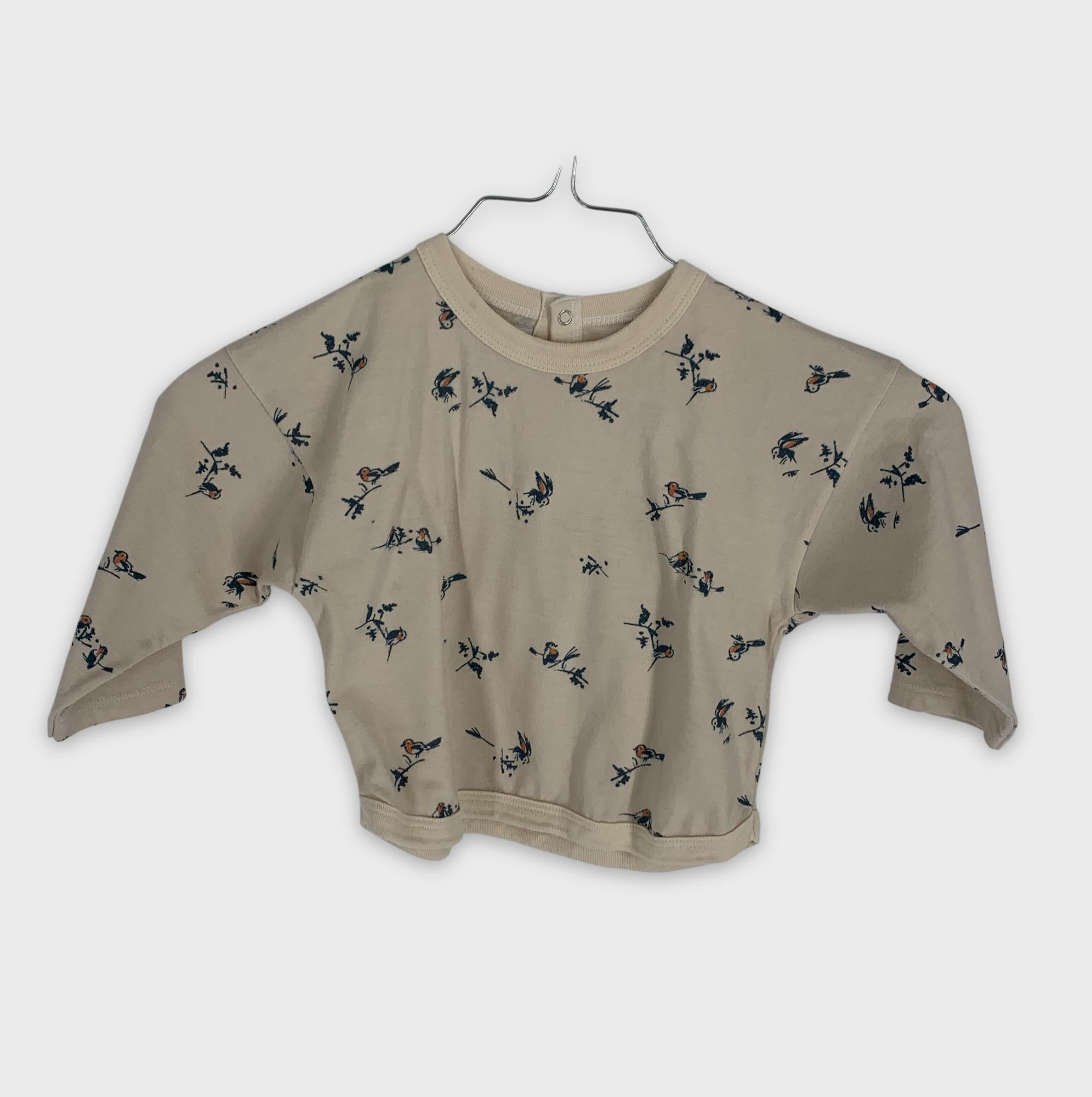 0-Petit Bateau - Haut - 18m/81cm