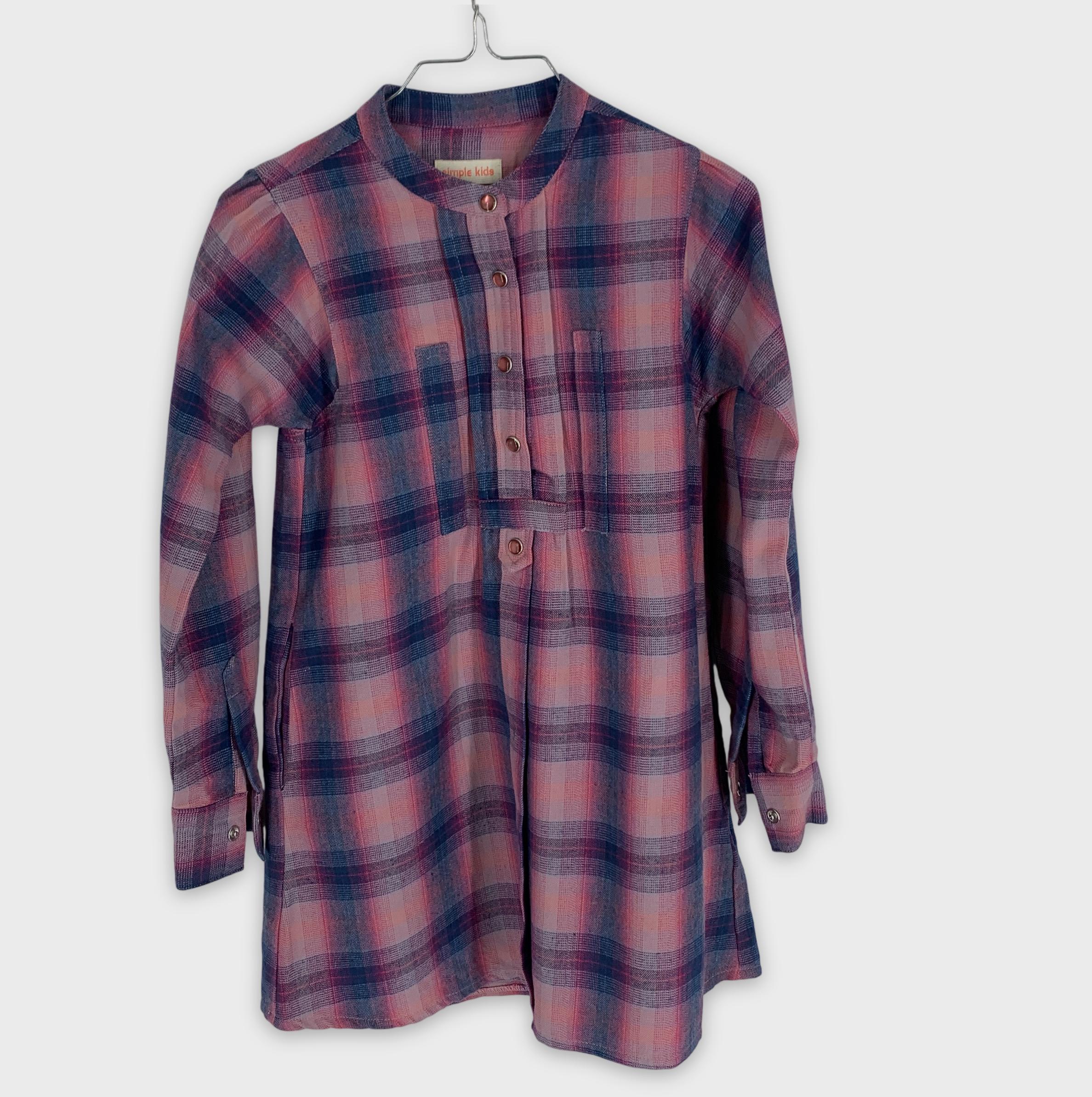 0-Simple Kids - Chemise à carreaux - 110