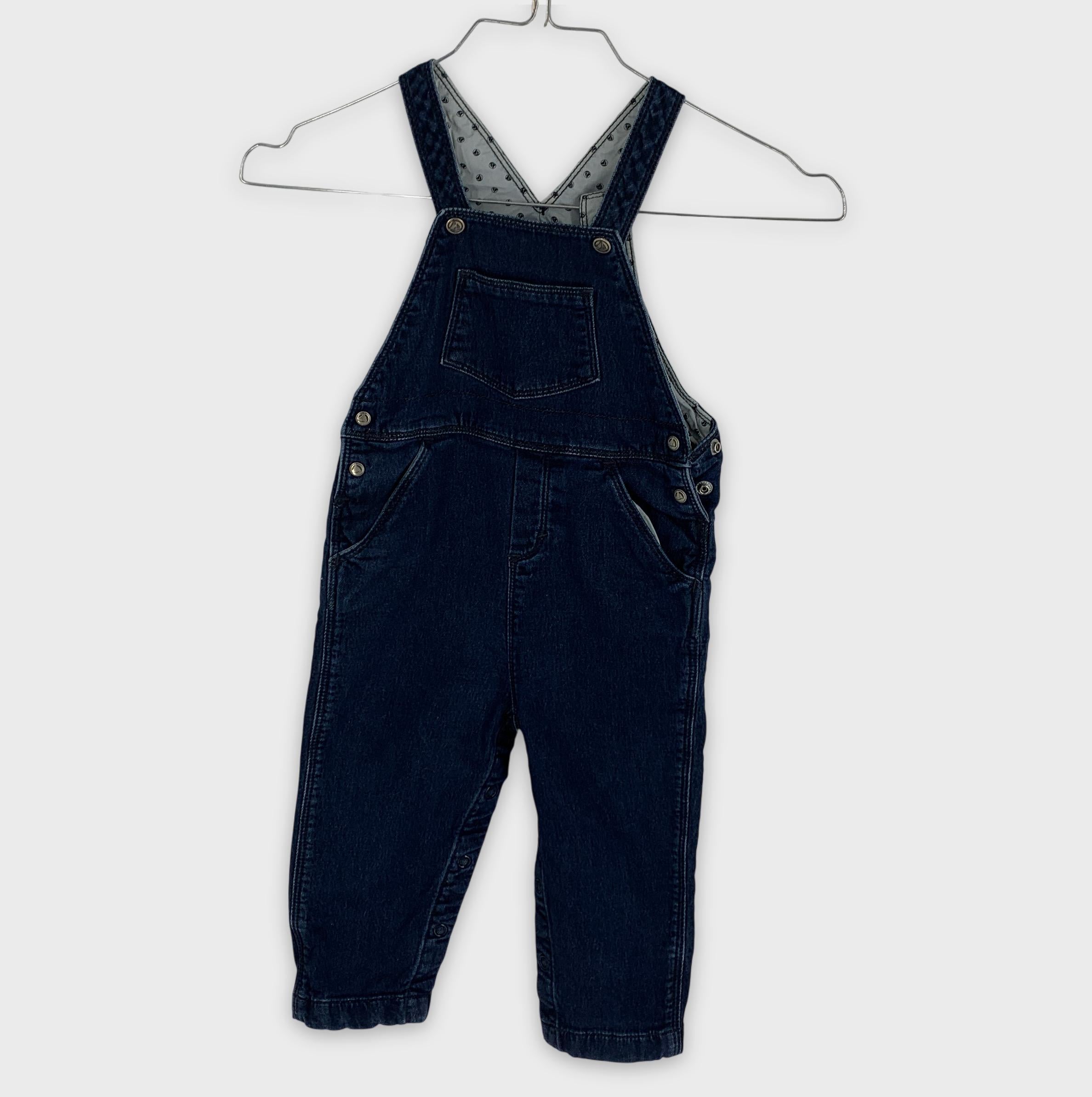 0-Petit Bateau - Salopette - 18m/81cm