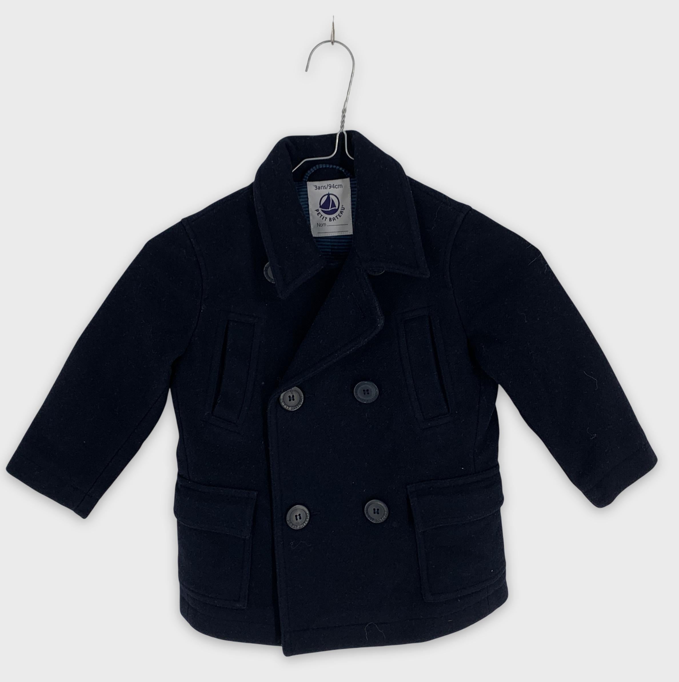 0-Petit Bateau - Caban - 3ans