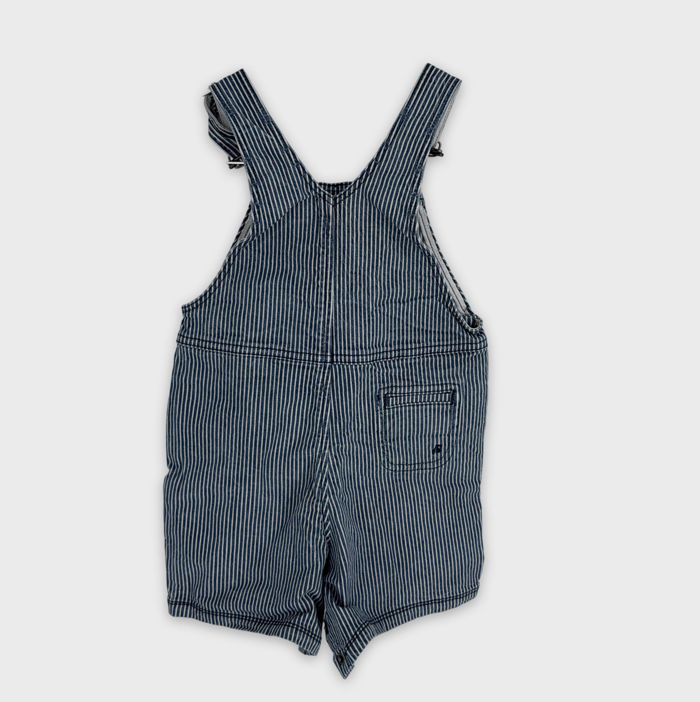 0-Rose or Claire - Salopette - 18 mois