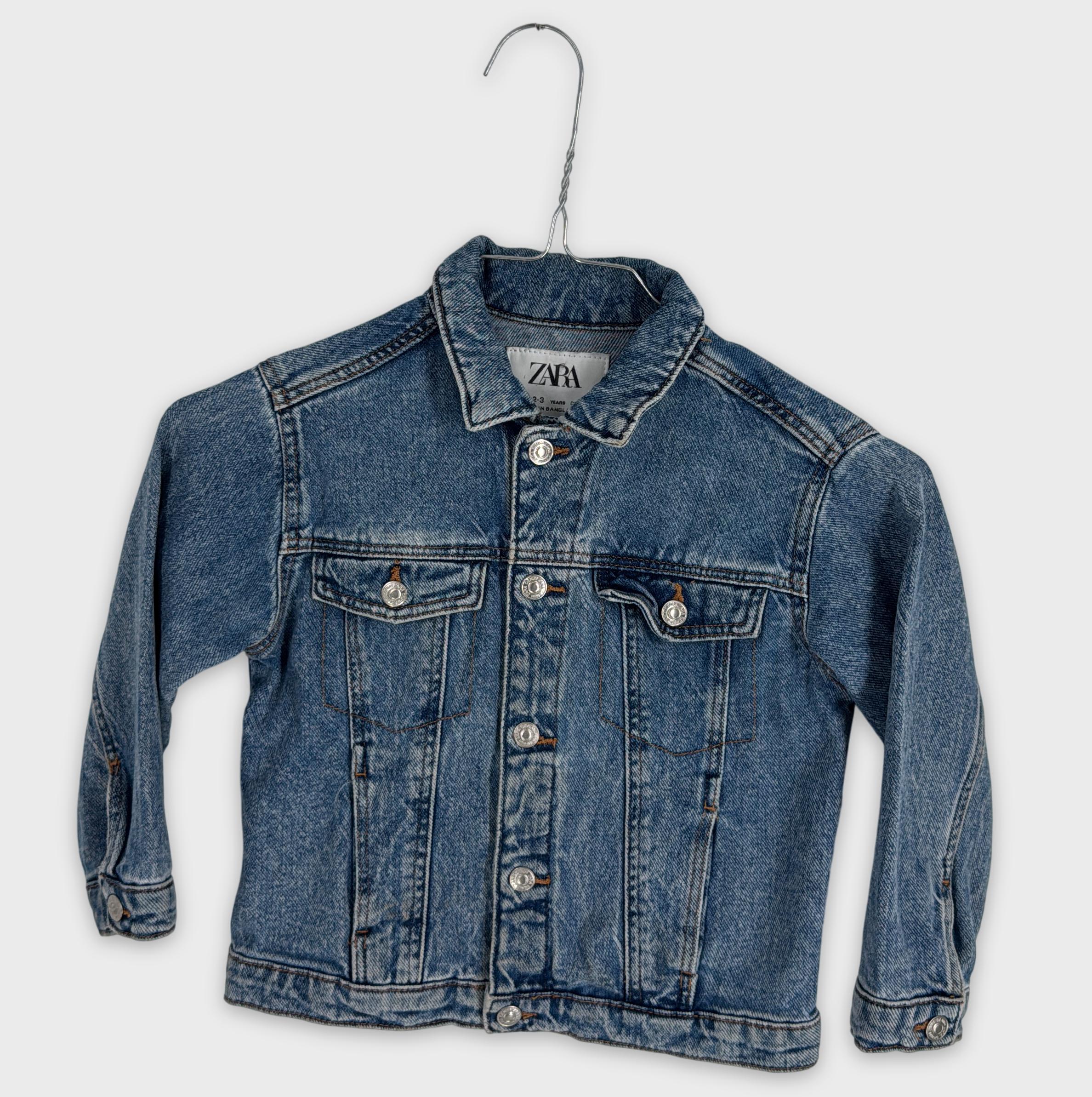 0-Zara - Veste en jean - 2-3 ans
