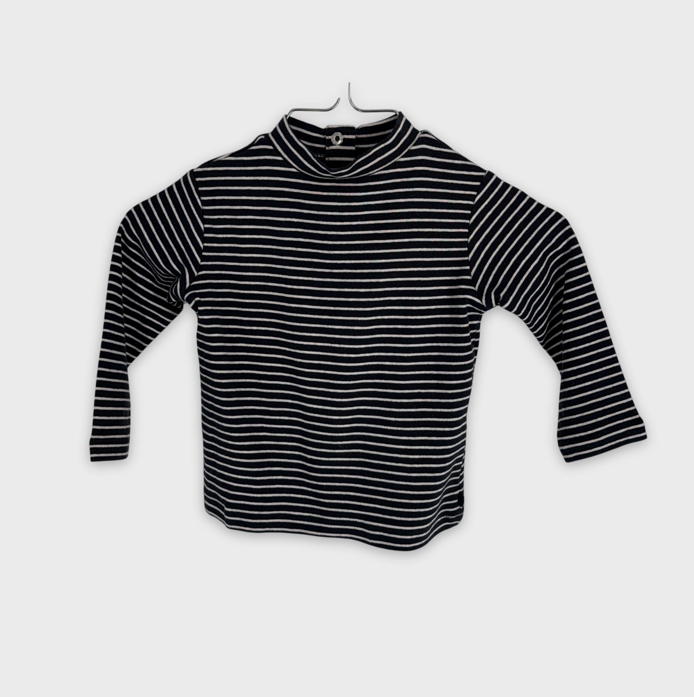 0-Zara - T-shirt manches longues - 6-9M