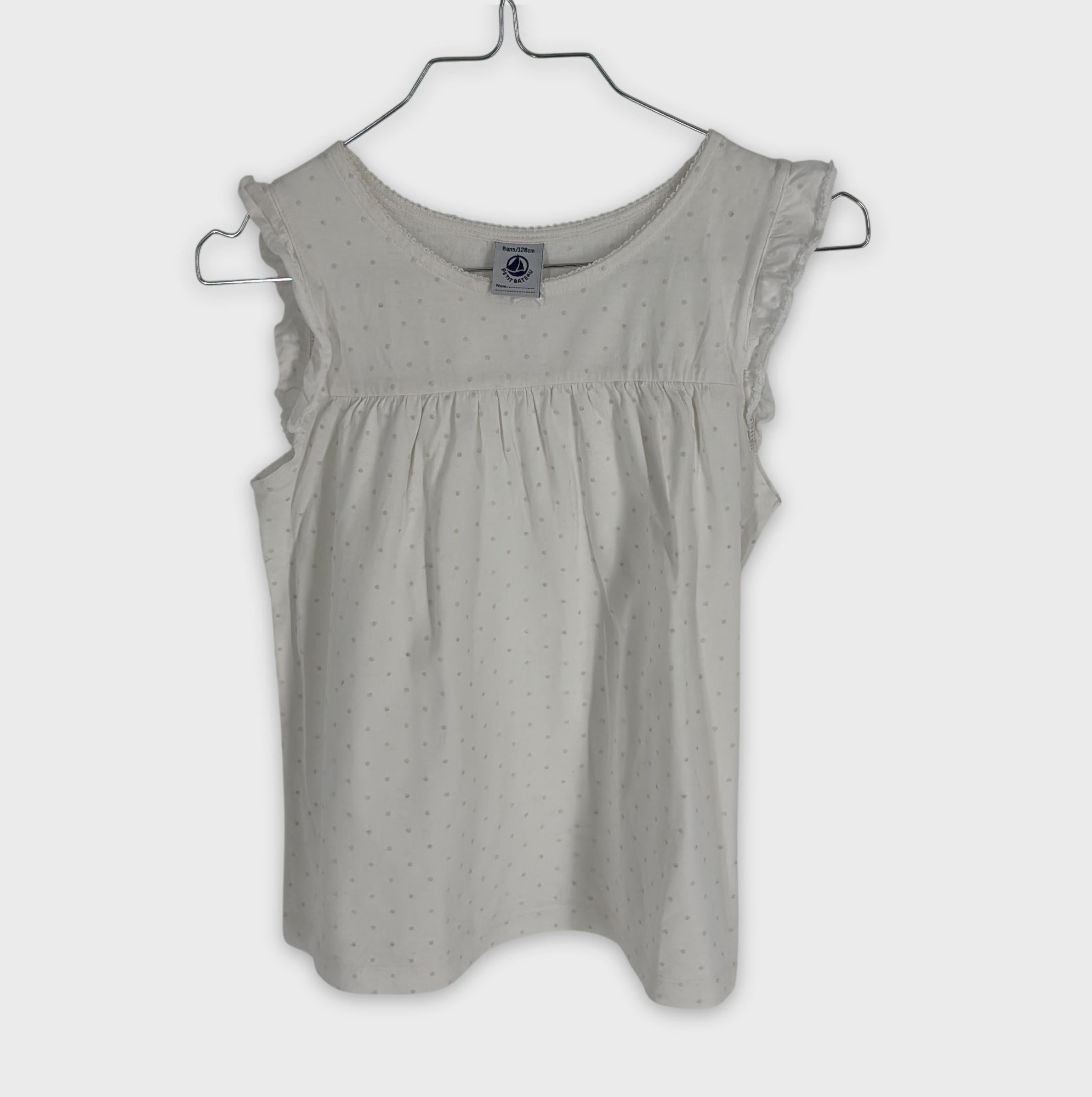 0-Petit Bateau - Top - 8ans/128cm