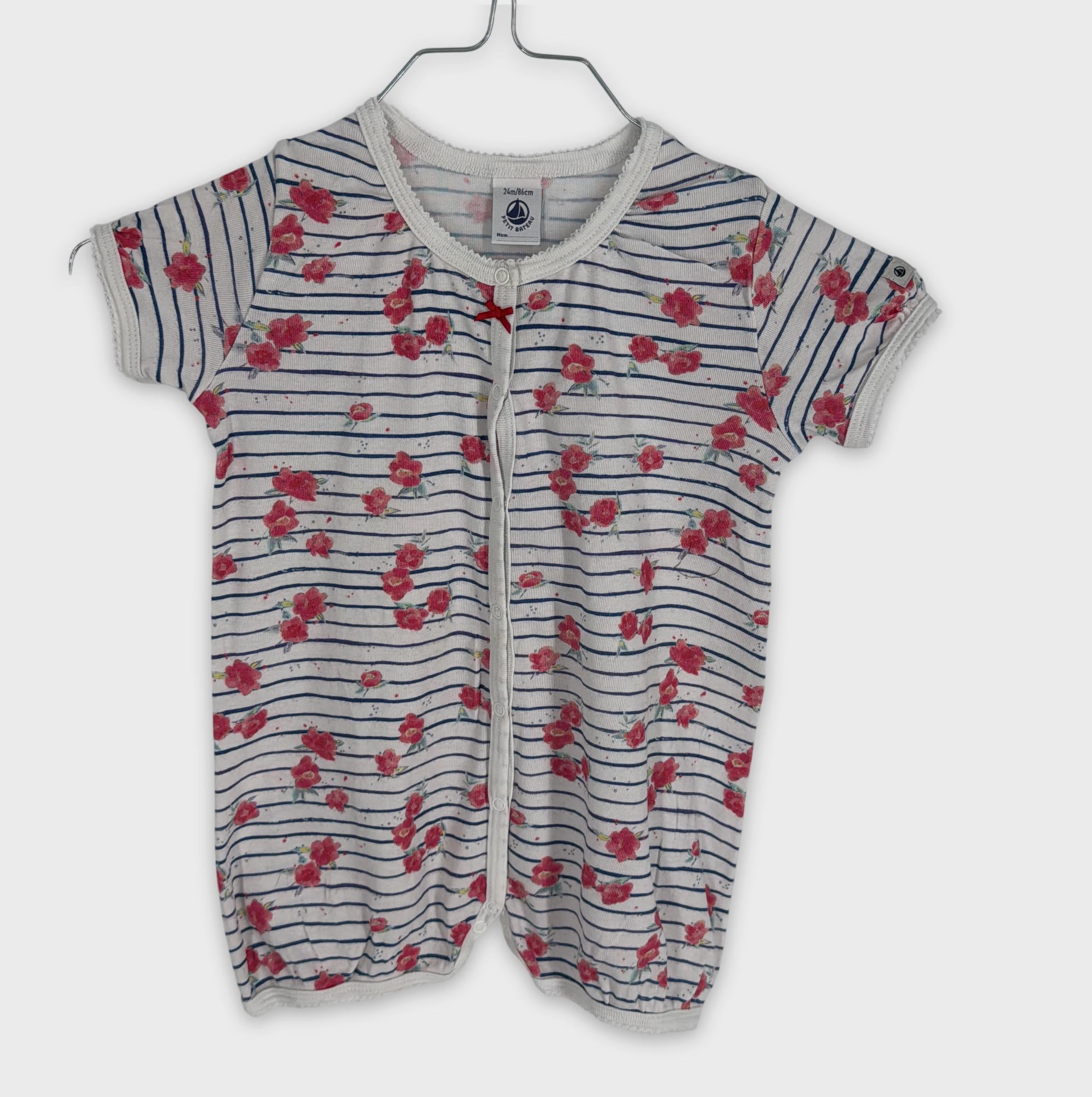 0-Petit Bateau - Barboteuse - 24m/86cm
