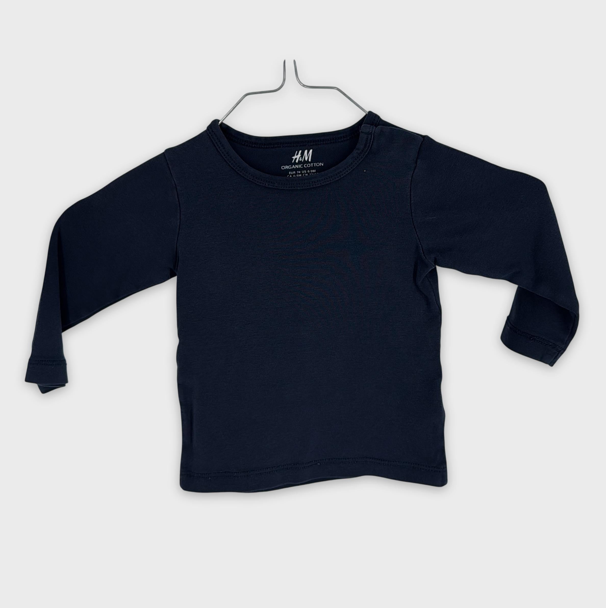 0-H&M - T-shirt manches longues - 6-9M