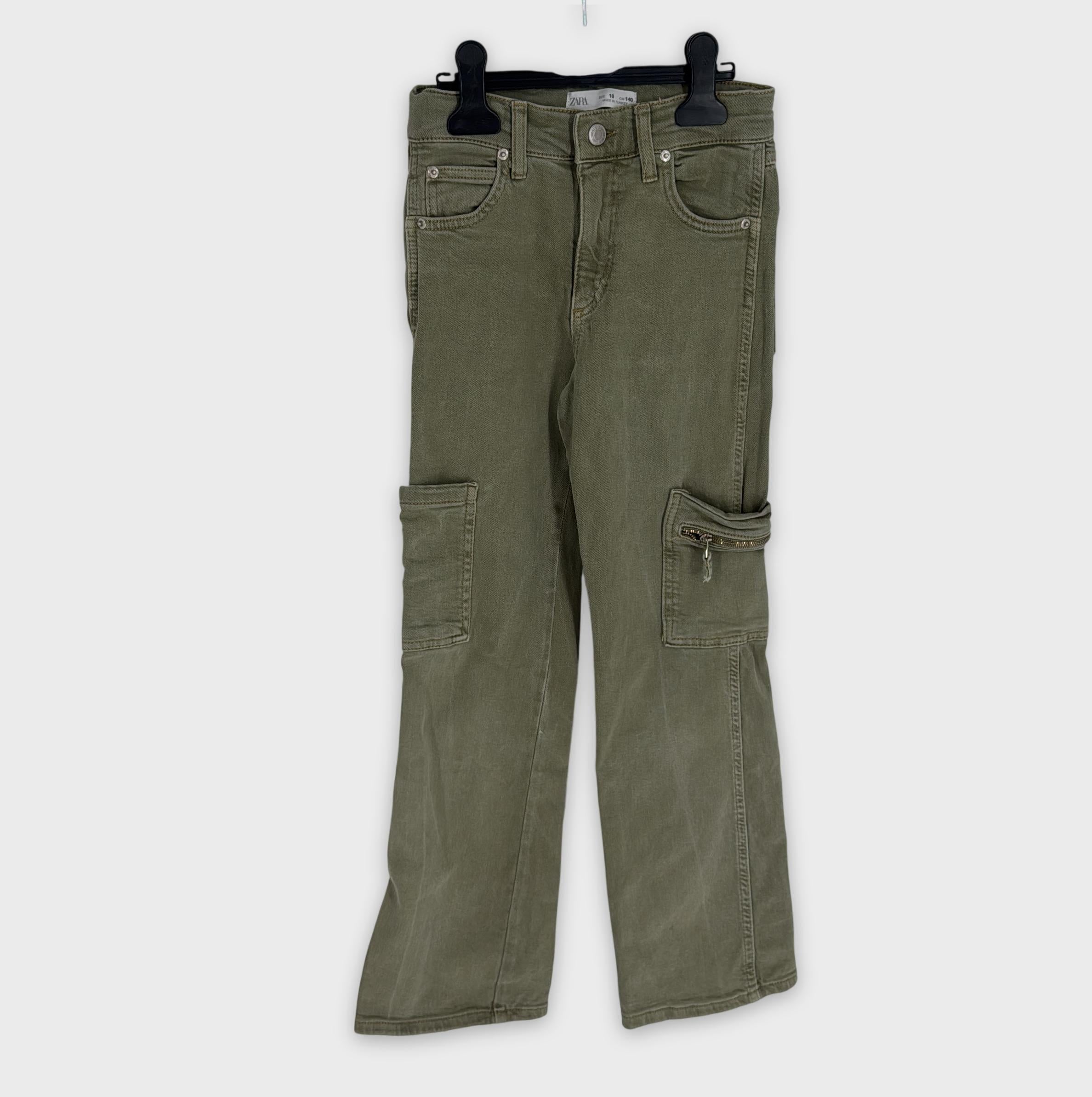 0-Zara - Pantalon Cargo - 10 ans