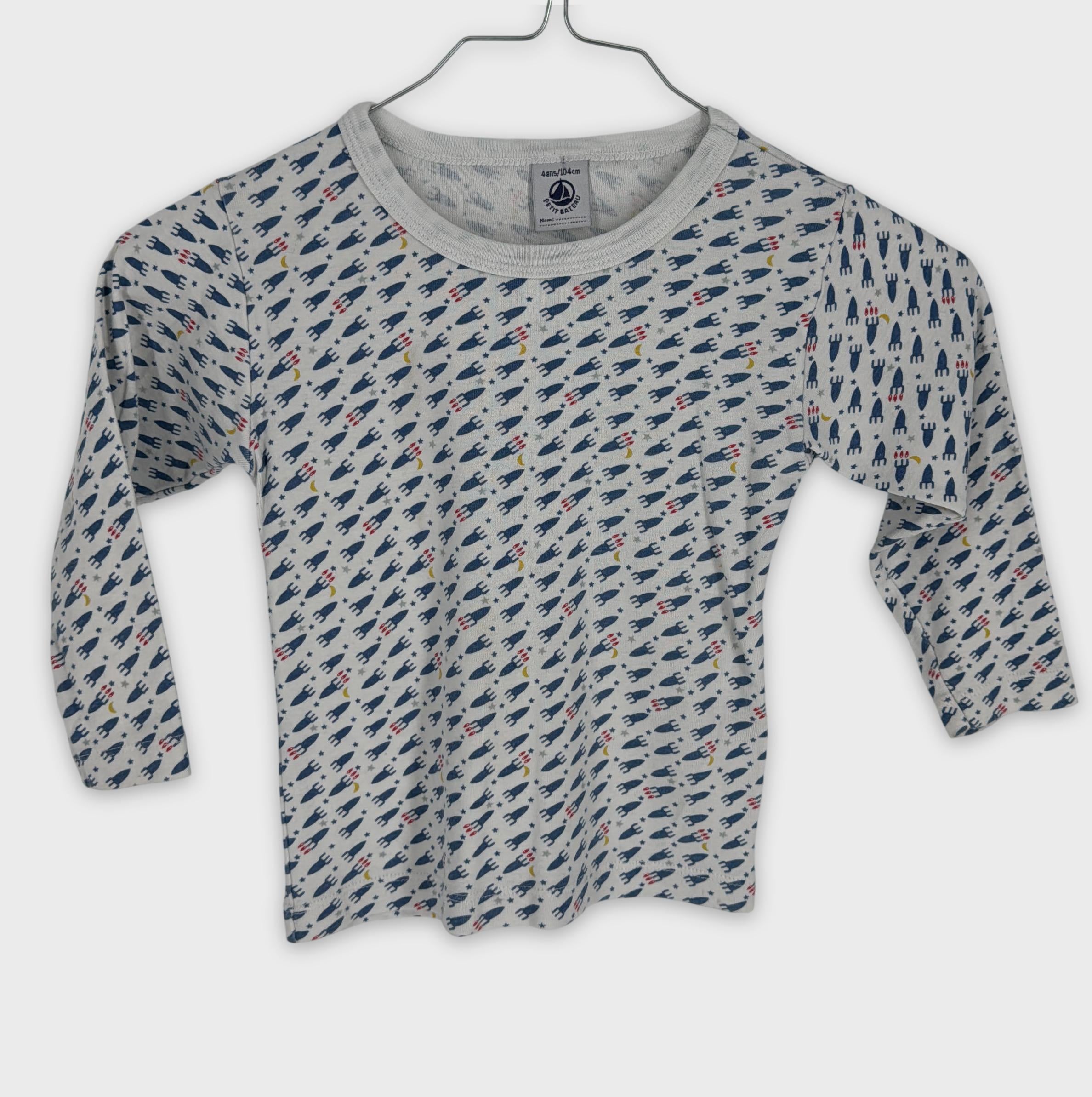 0-Petit Bateau - T-shirt - 4 ans