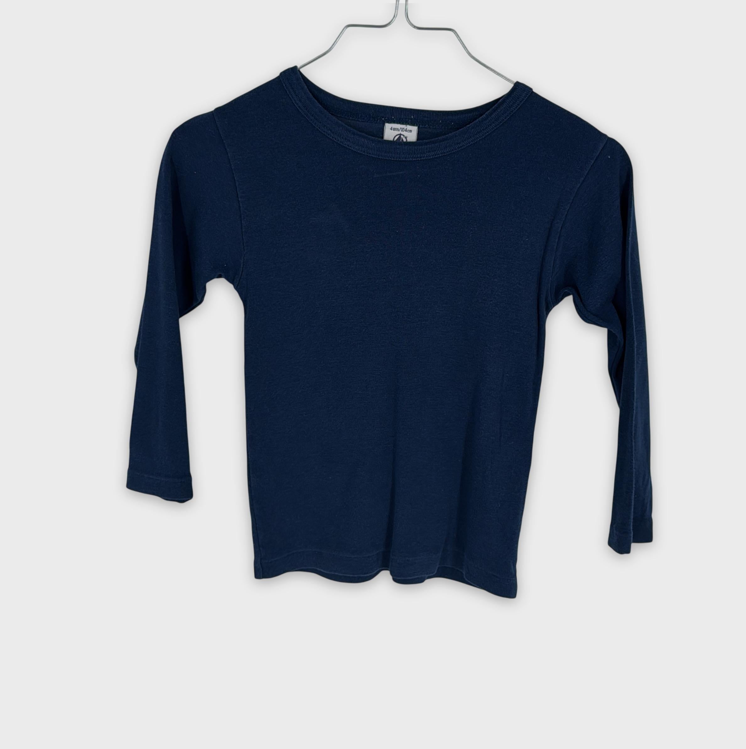 0-Petit Bateau - T-shirt manches longues - 4 ans