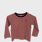 0-Petit Bateau - T-shirt manches longues rayé - 110cm
