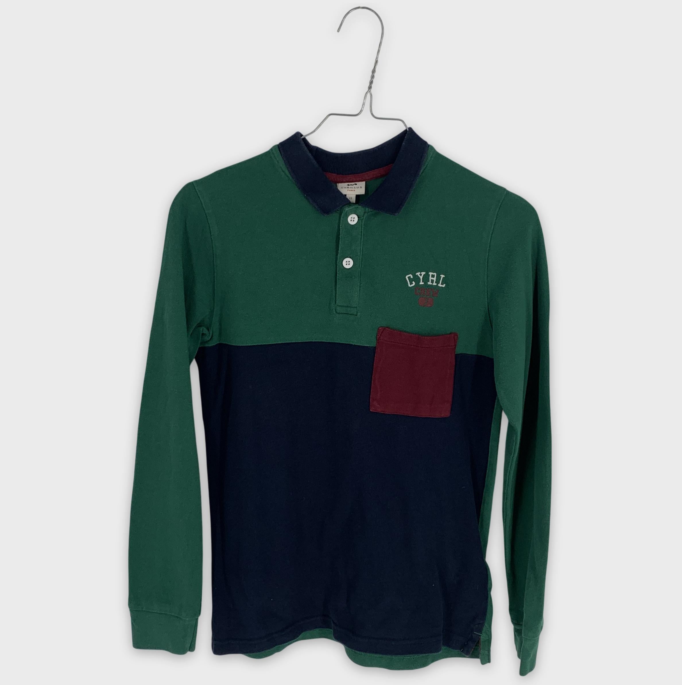 0-Cyrillus - Polo manches longues - 12 ans