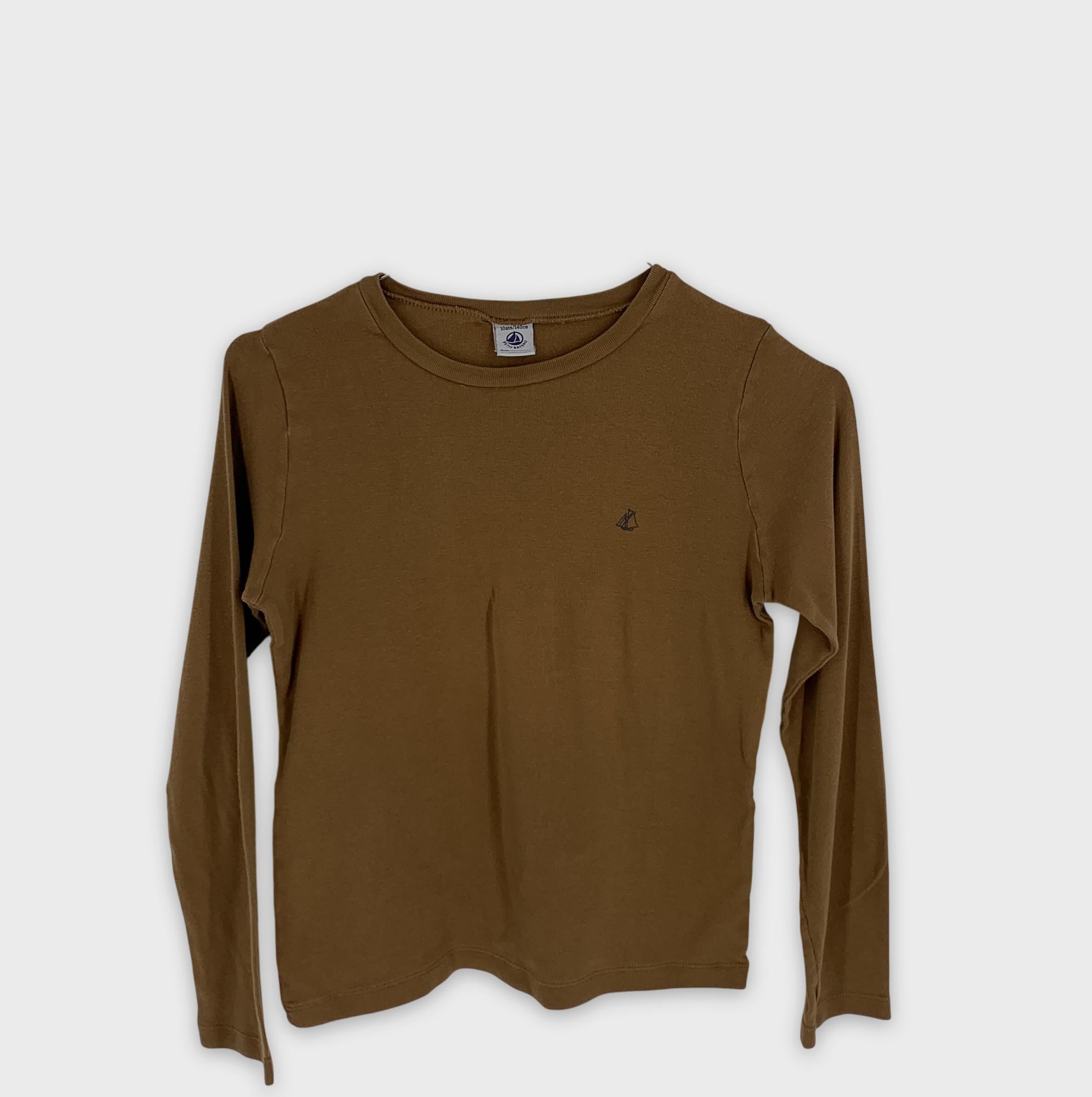 0-Petit Bateau - T-shirt manches longues - 10ans/140cm