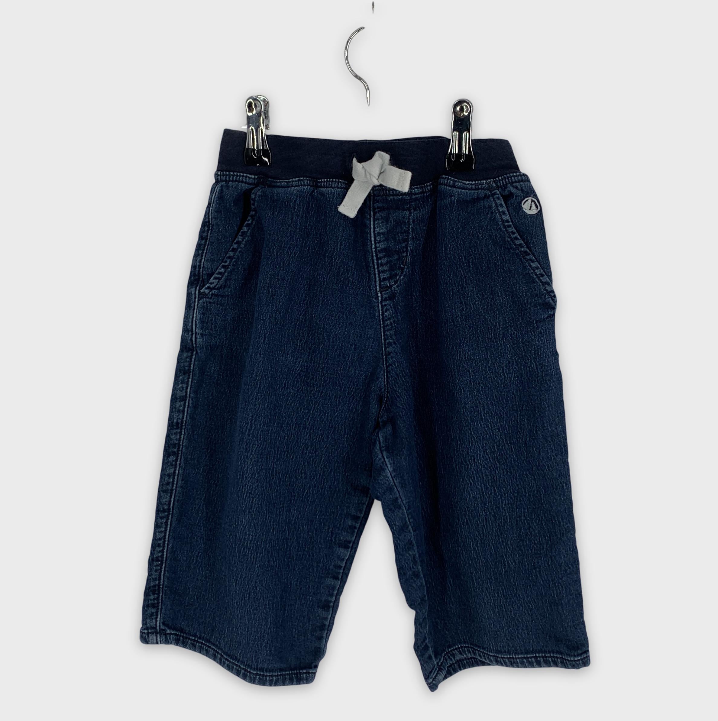 0-Petit Bateau - Short en jean - 10ans/140cm