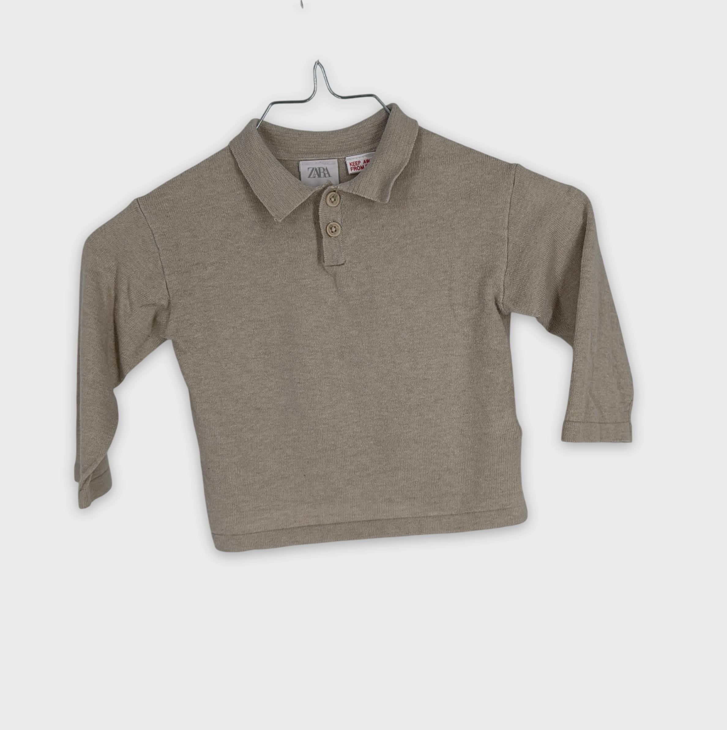 0-Zara - Polo manches longues - 1/2 ans