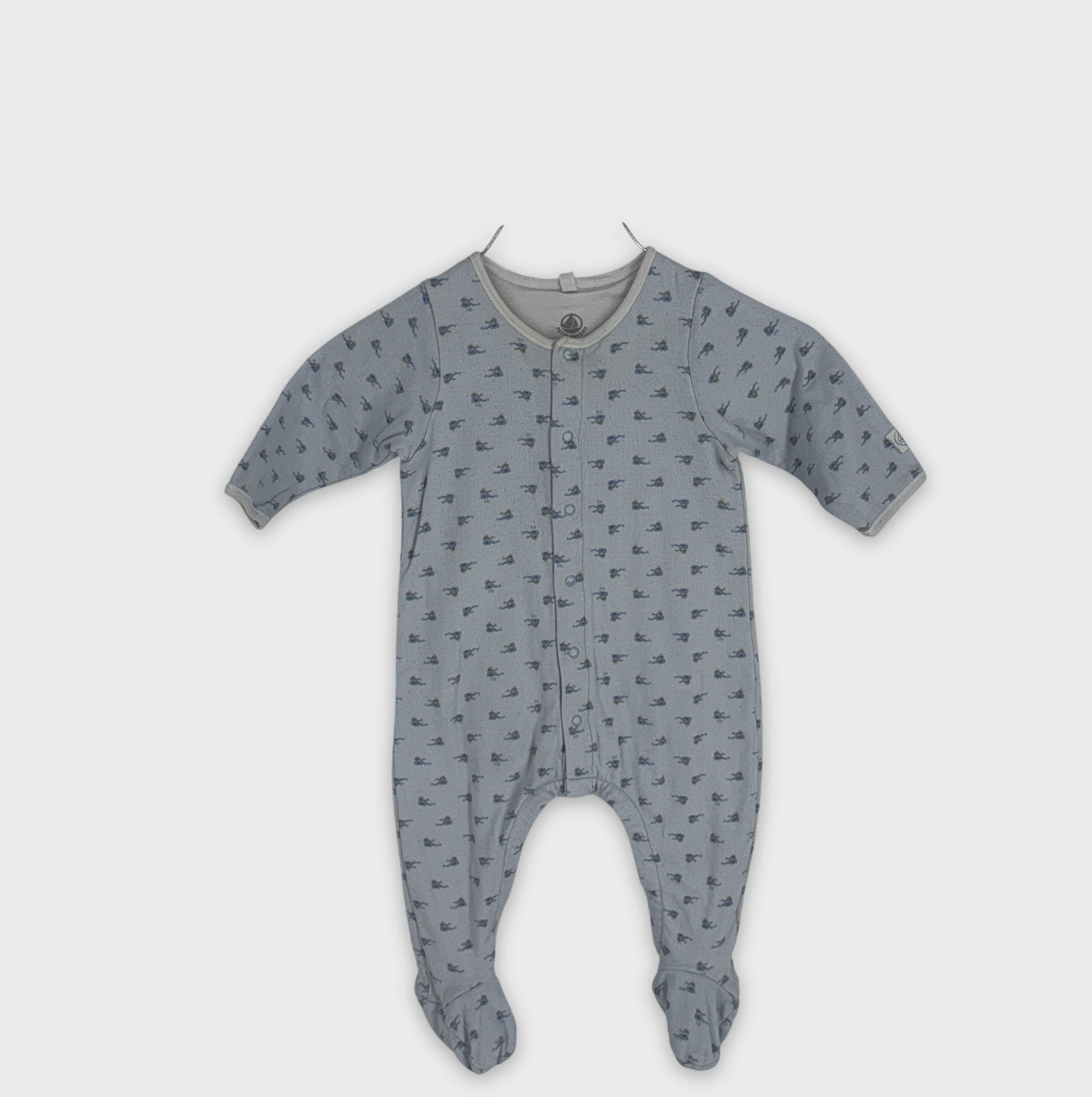 0-Petit Bateau - Pyjama - 6m/67cm