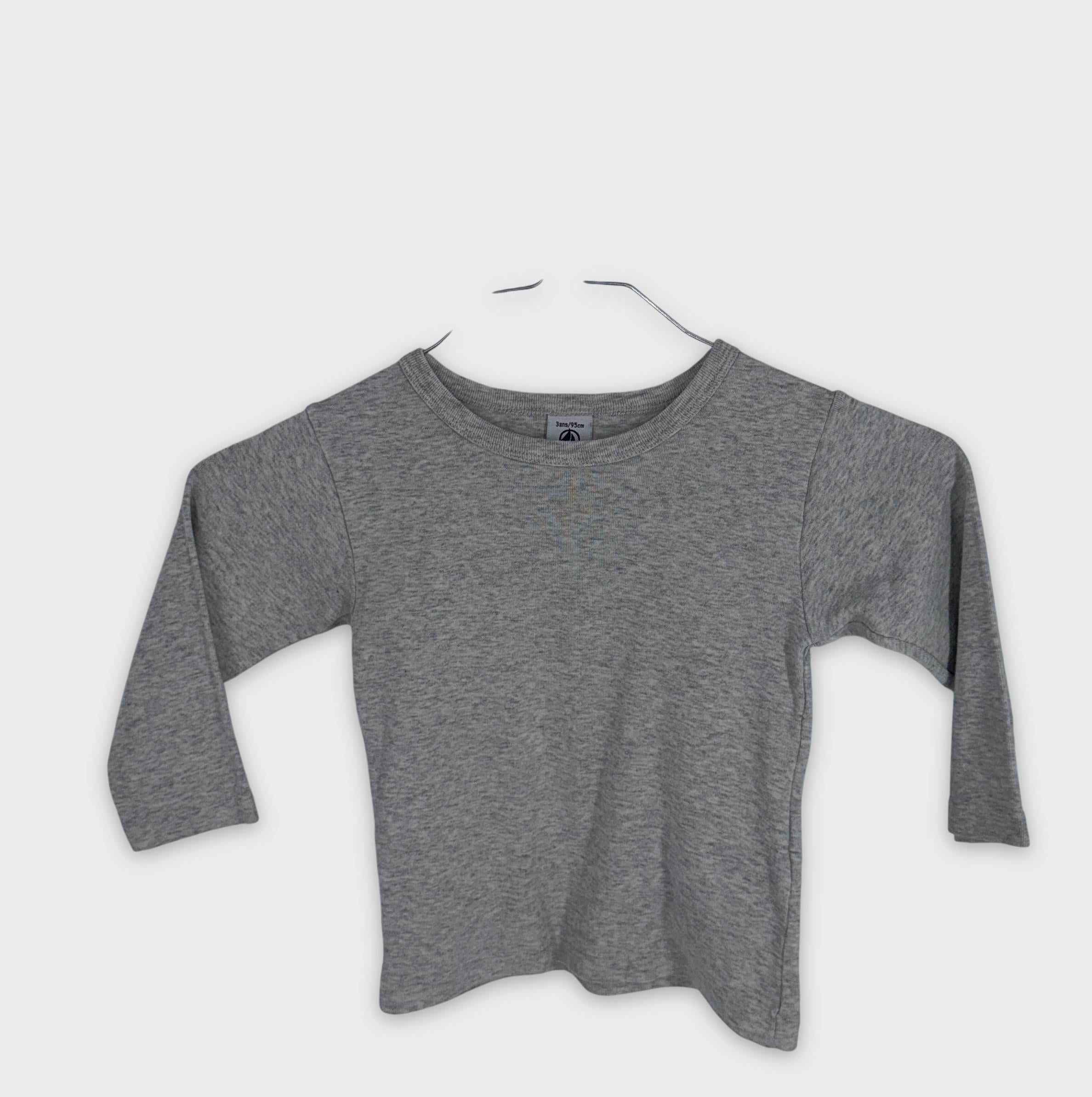 0-Petit Bateau - T-shirt manches longues - 3ans/95cm