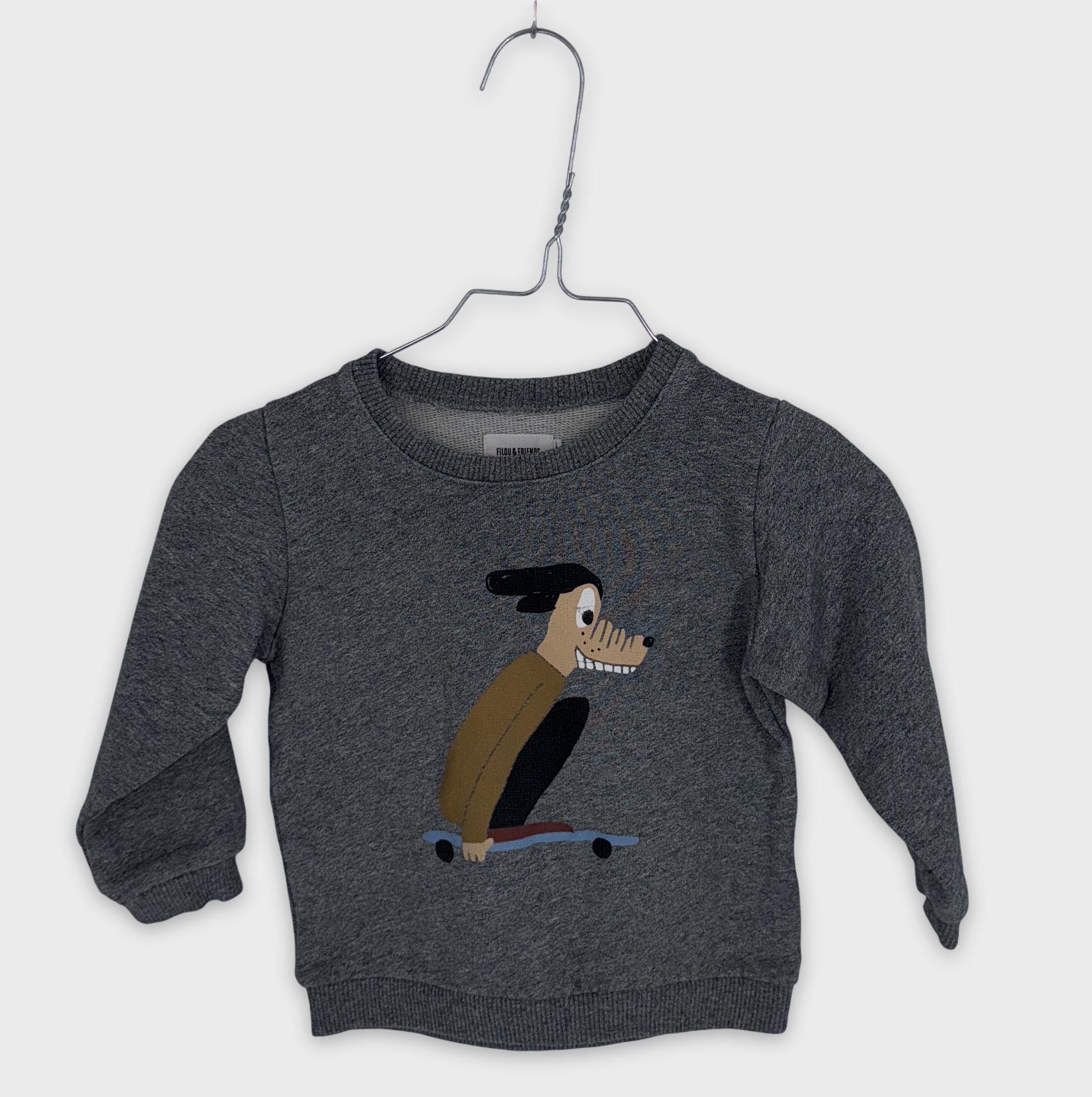 0-Filou & Friends - Sweat - 2 ans