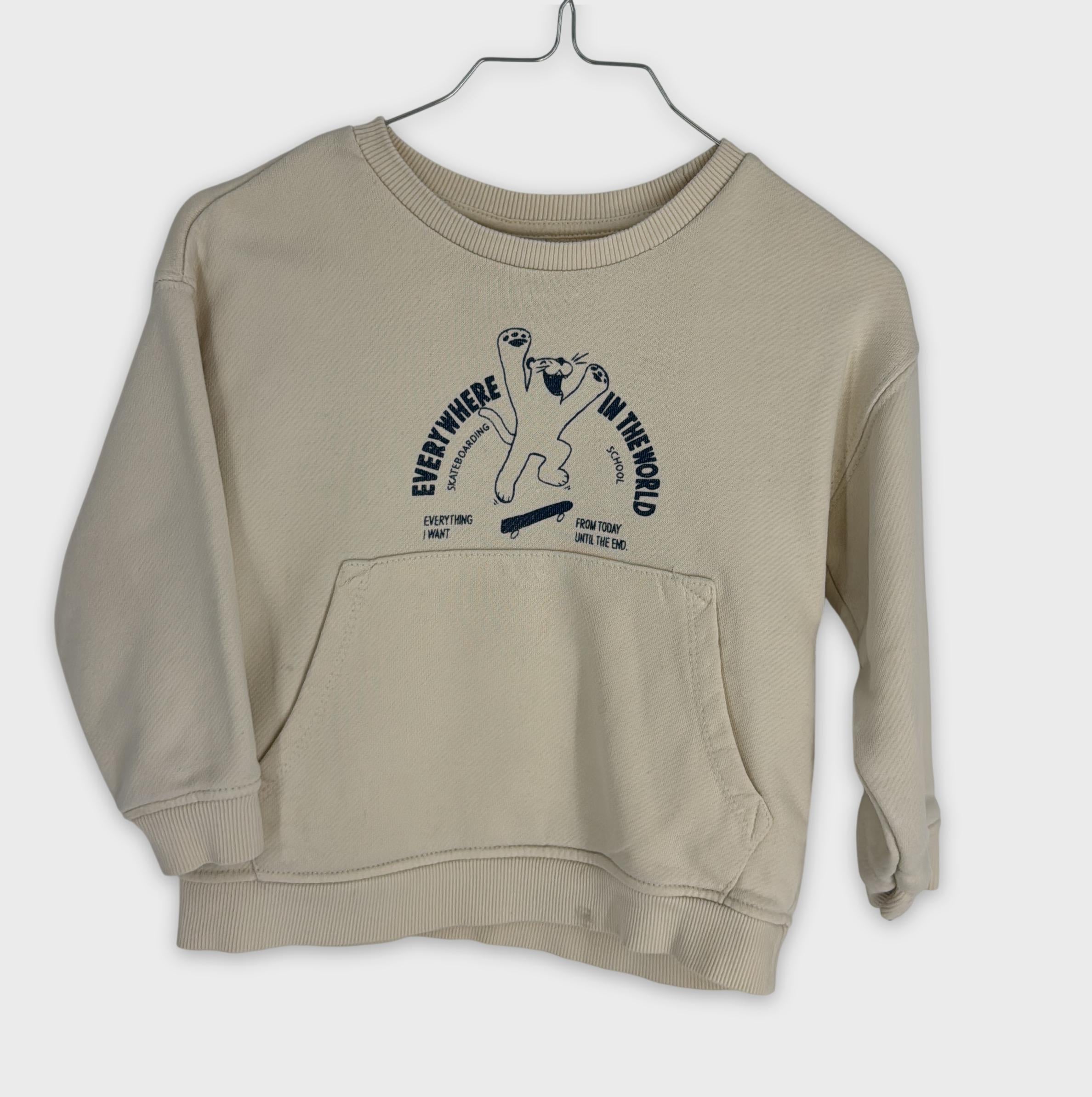 0-Zara - Sweat - 2-3 ans