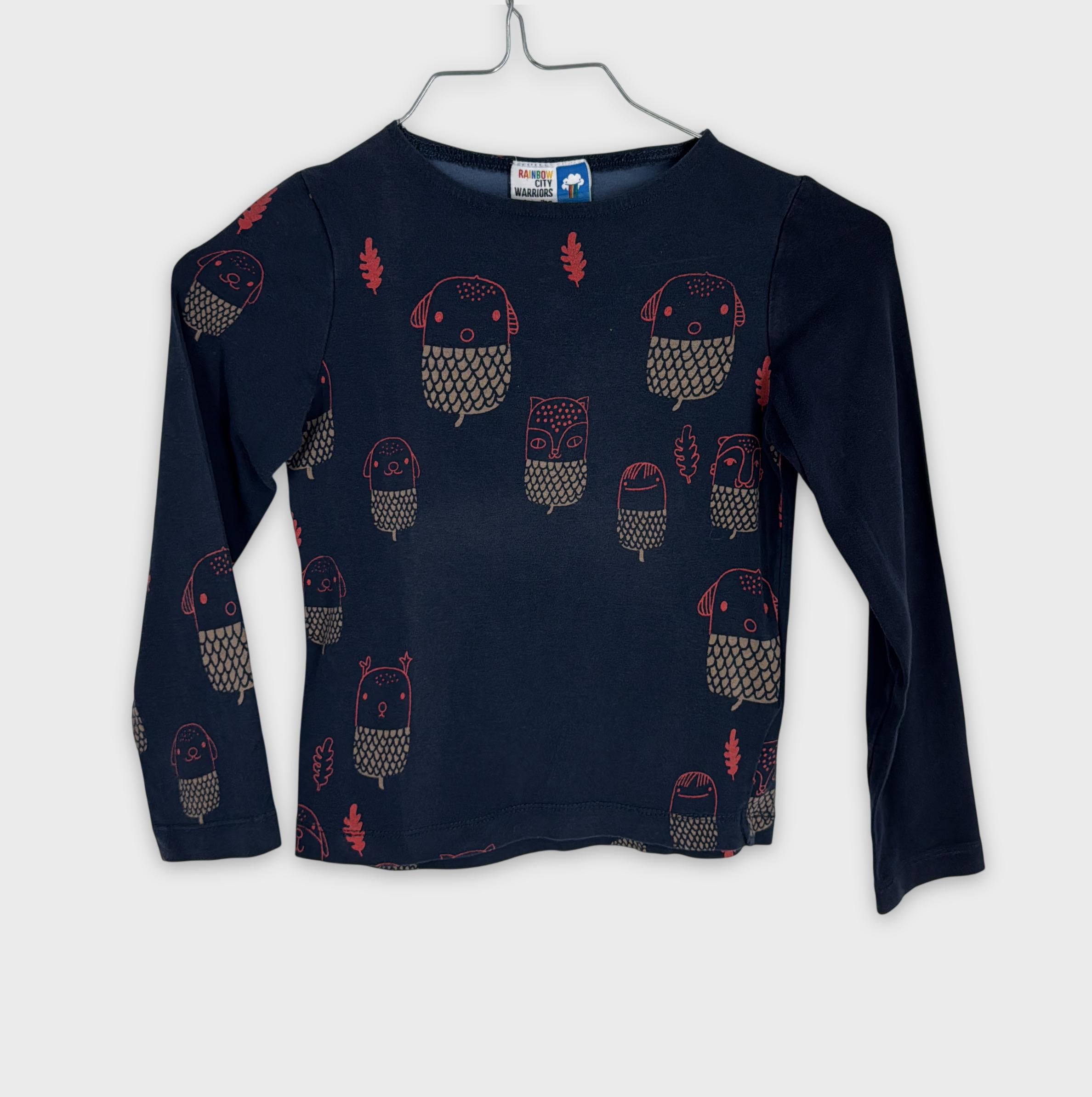 0-Rainbow City Warriors - T-shirt manches longues - 104