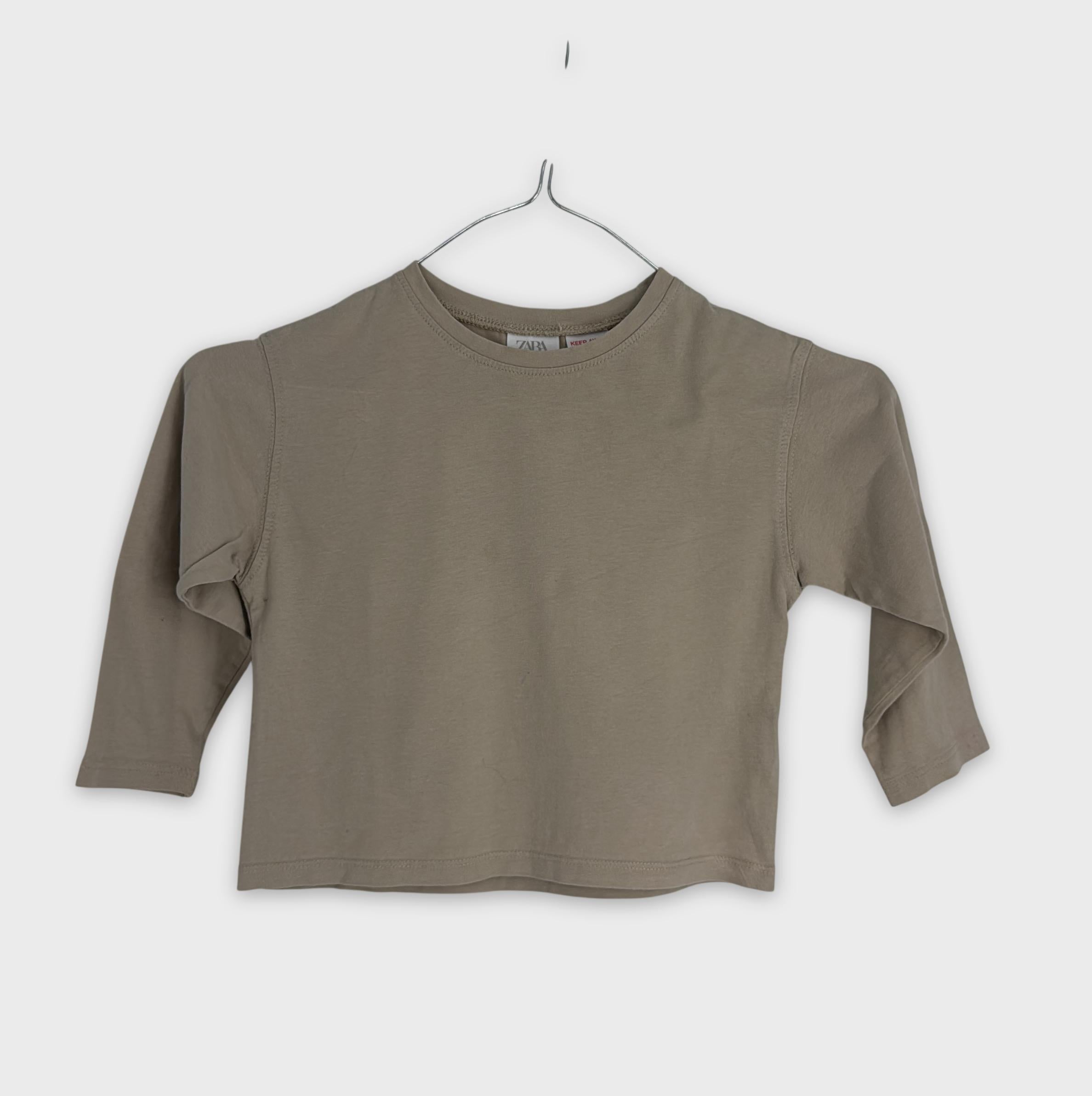 0-Zara - T-shirt manches longues - 3 ans