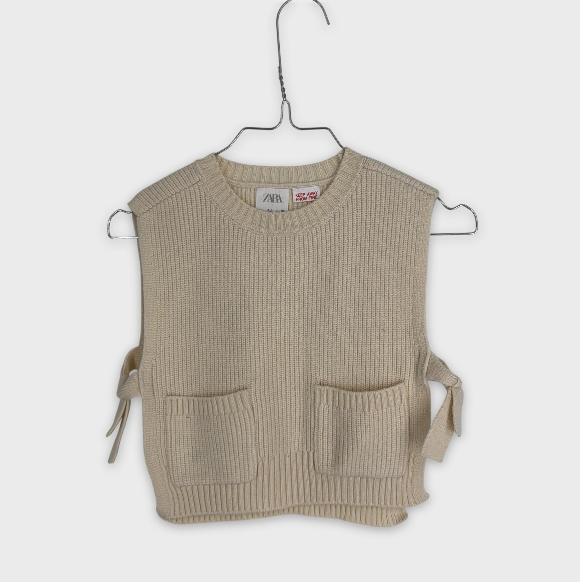 0-Zara - Pull sans manche - 2-3 ans