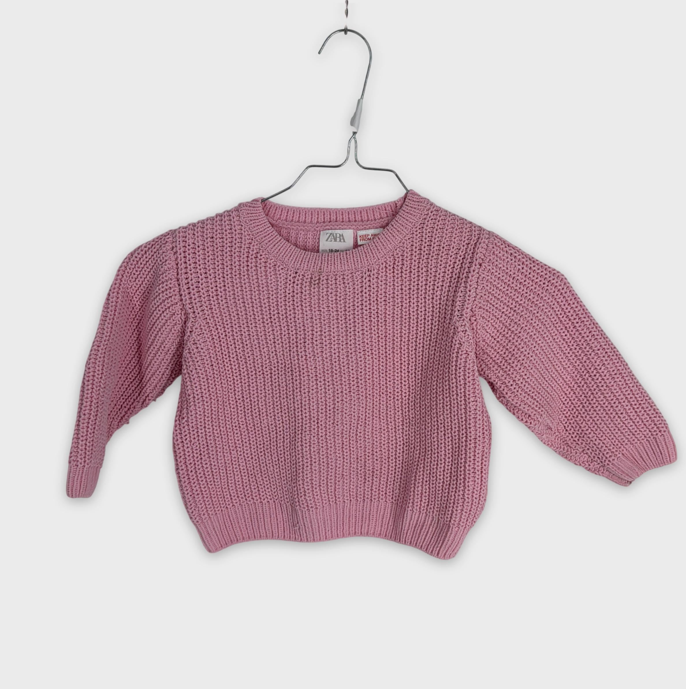 0-Zara - Pull - 18-24 mois