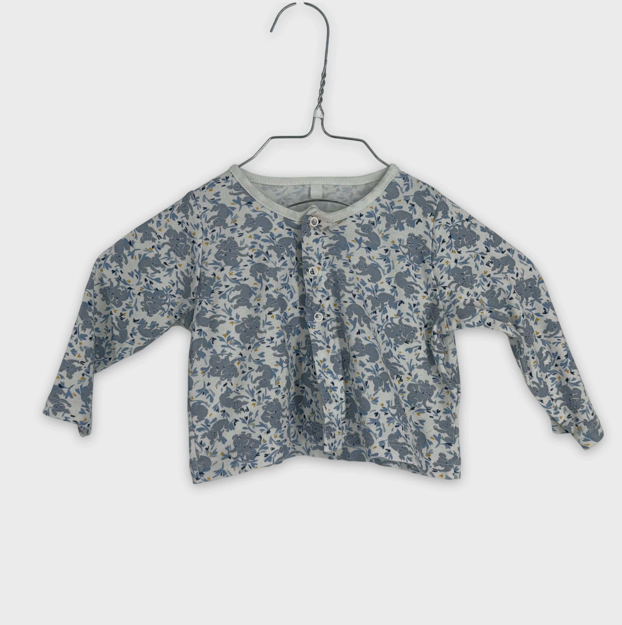 0-Petit Bateau - Gilet - 12m/74cm