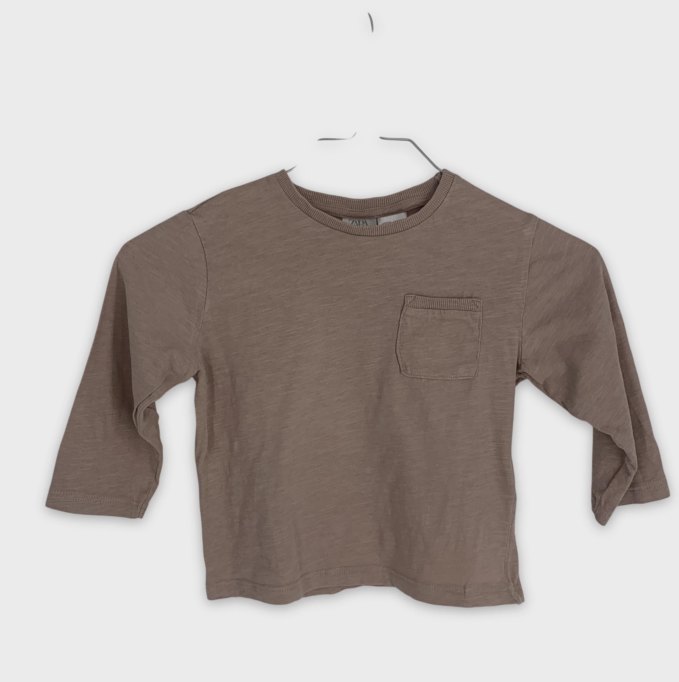 0-Zara - T-shirt manche longue - 92