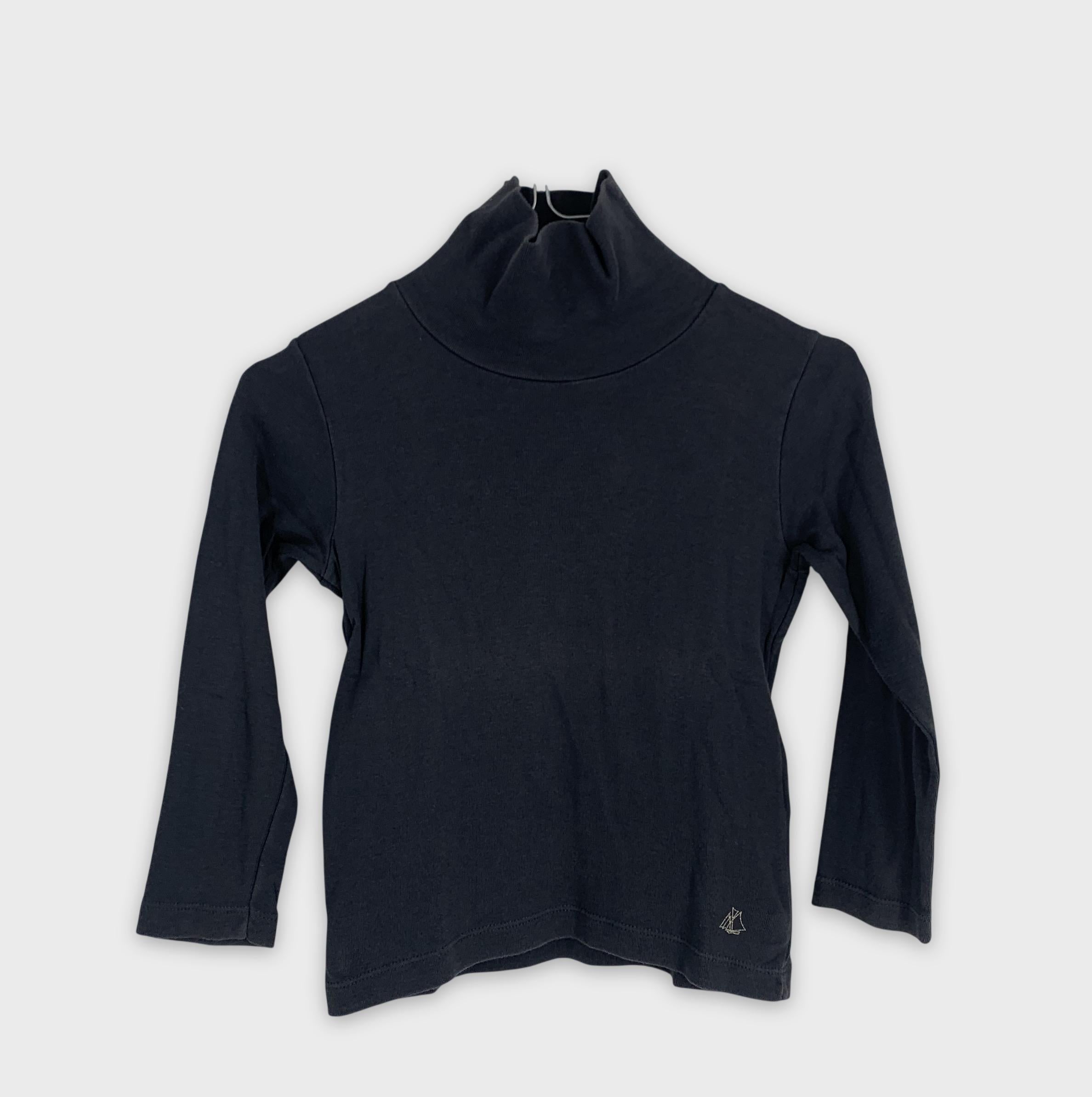 0-Petit Bateau - Haut à col roulé - 4ans