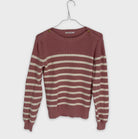 0-Monoprix Teens - Pull rayé - 14 ans