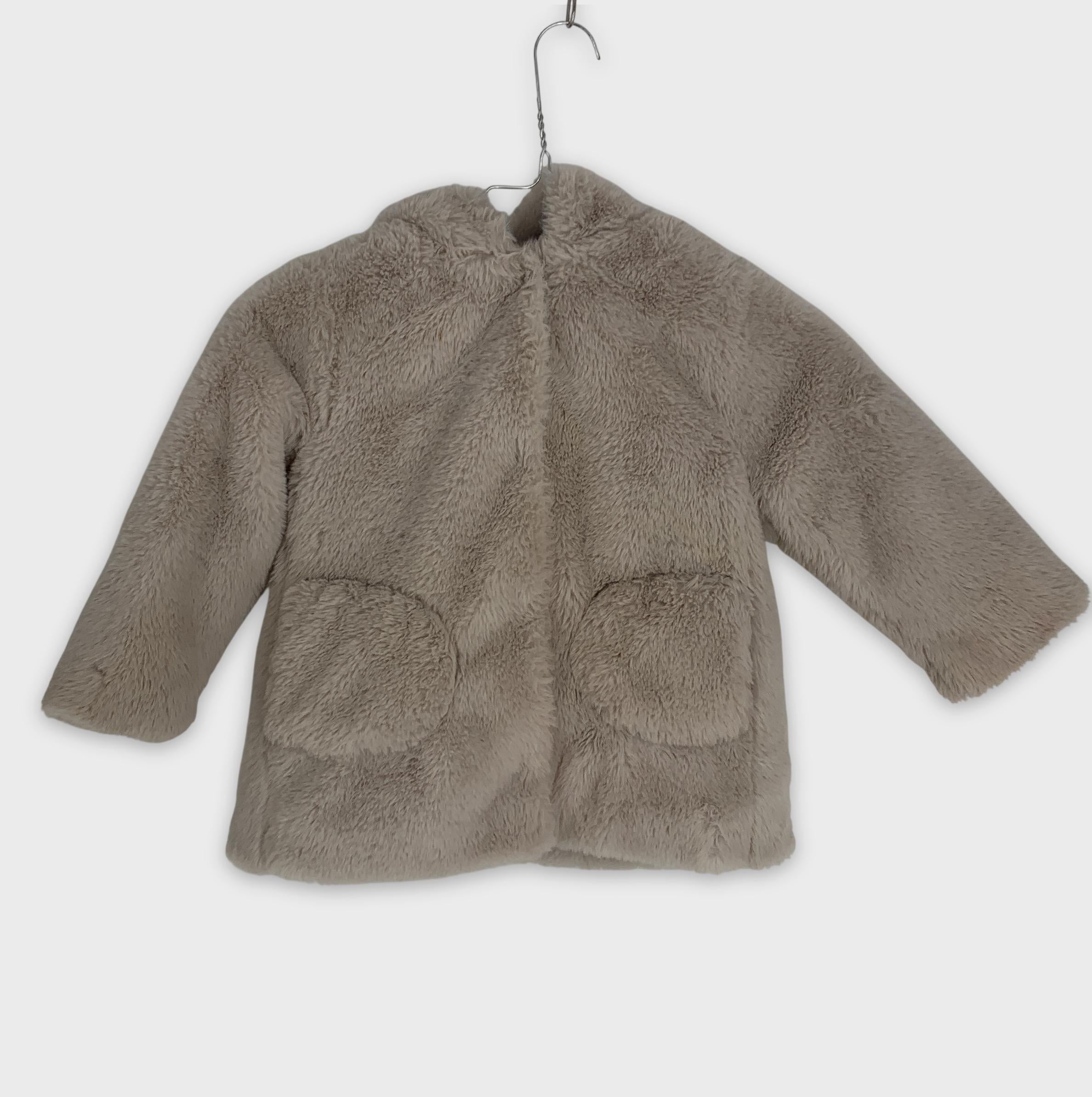 0-Zara - Veste fausse fourrure - 3-4 ans