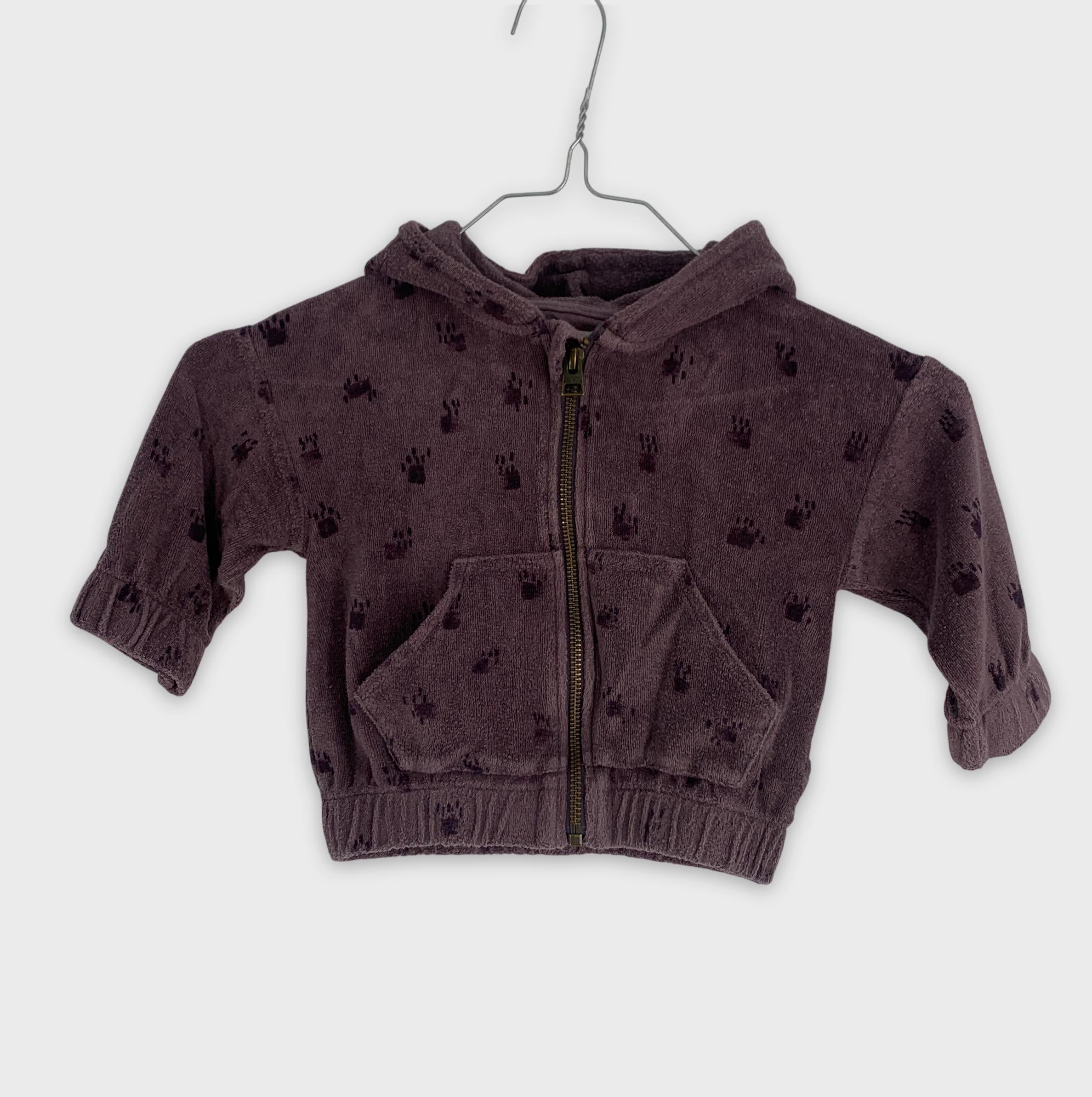 0-PLAY UP - Veste Zippée à Capuche - 12M