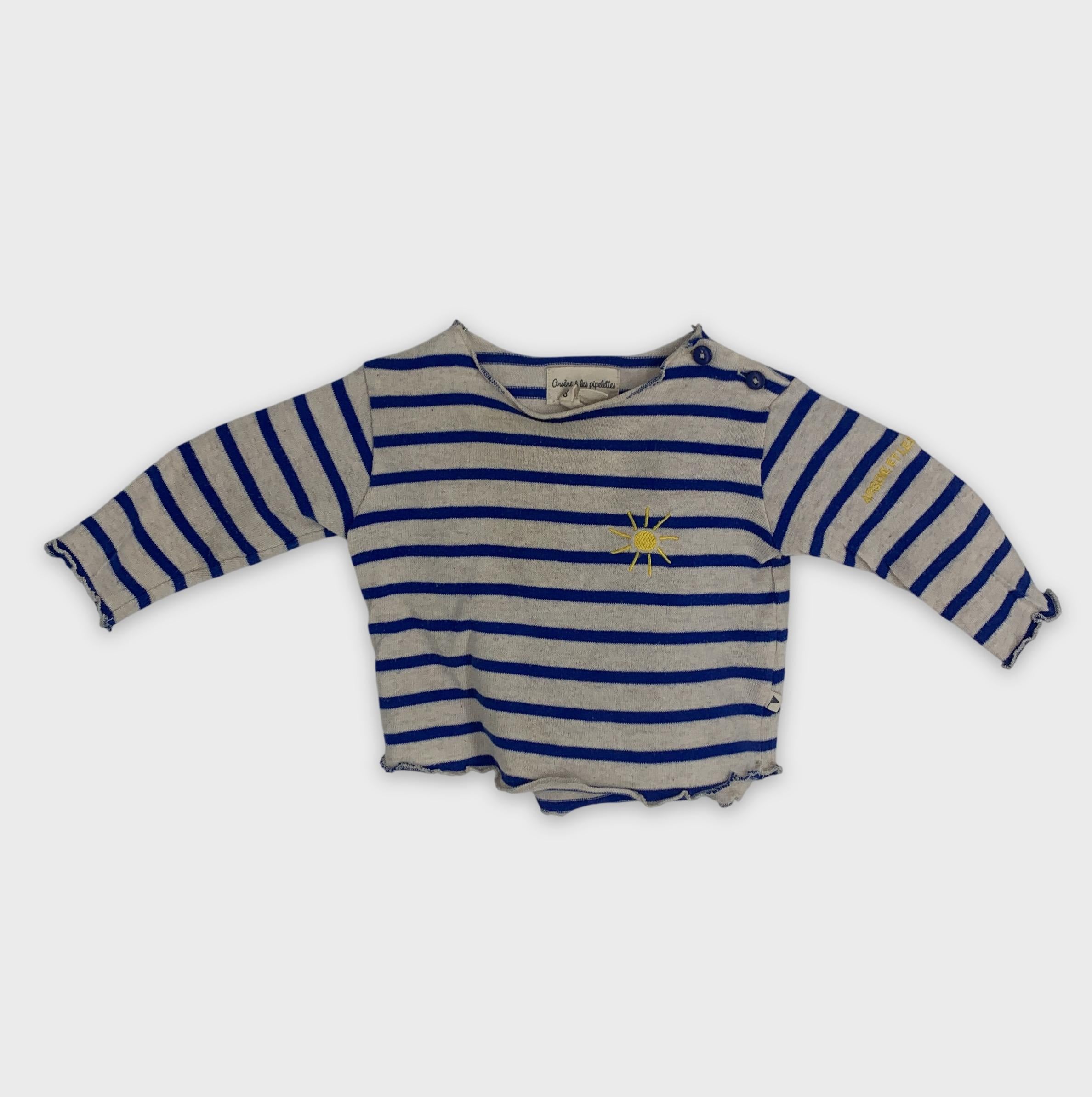 0-Orsère & les pipelettes - T-shirt manches longues - 6m