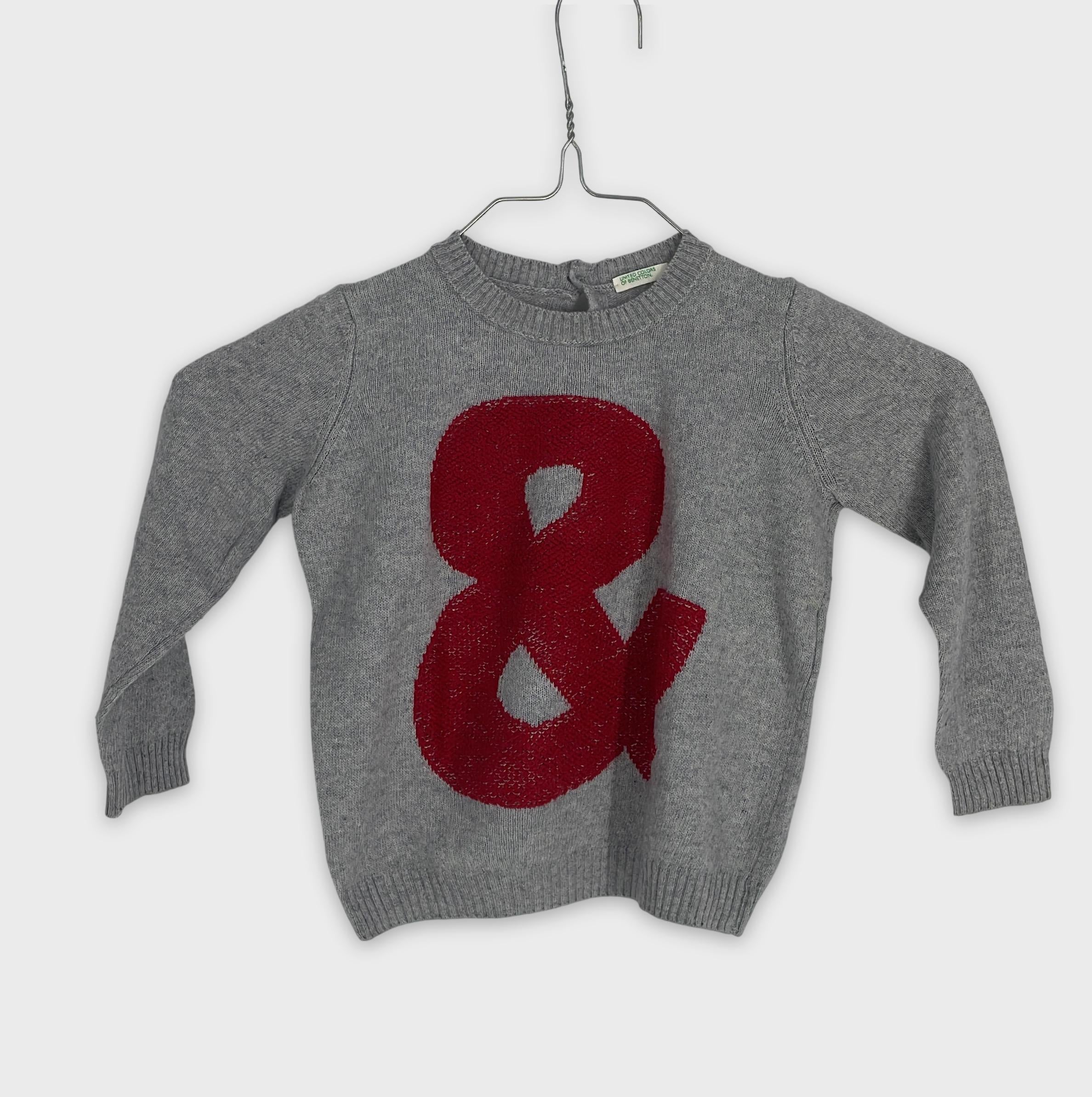 0-United Colors of Benetton - Pull - 90 cm