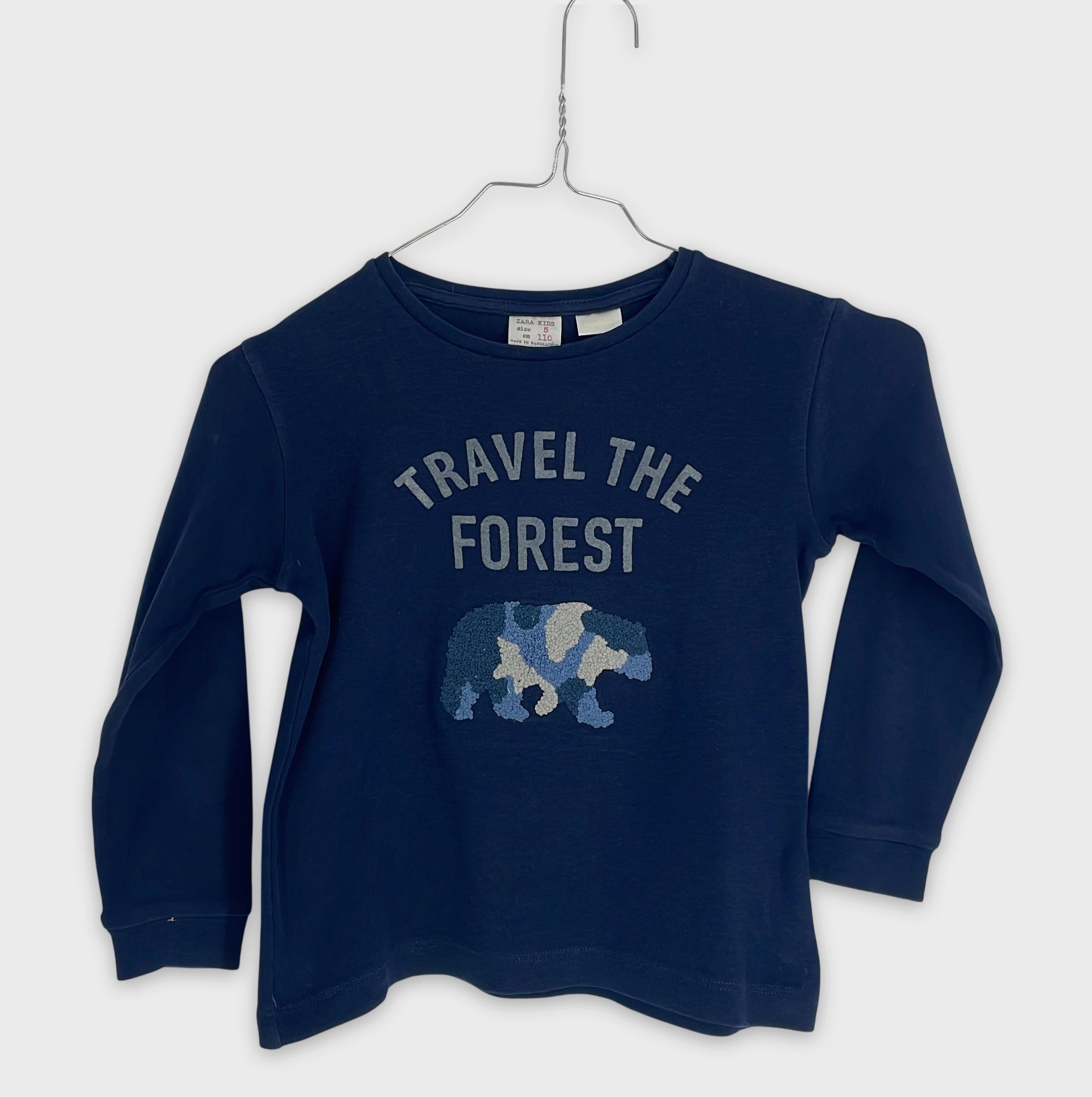 0-Zara Kids - T-shirt manches longues - 5 ans